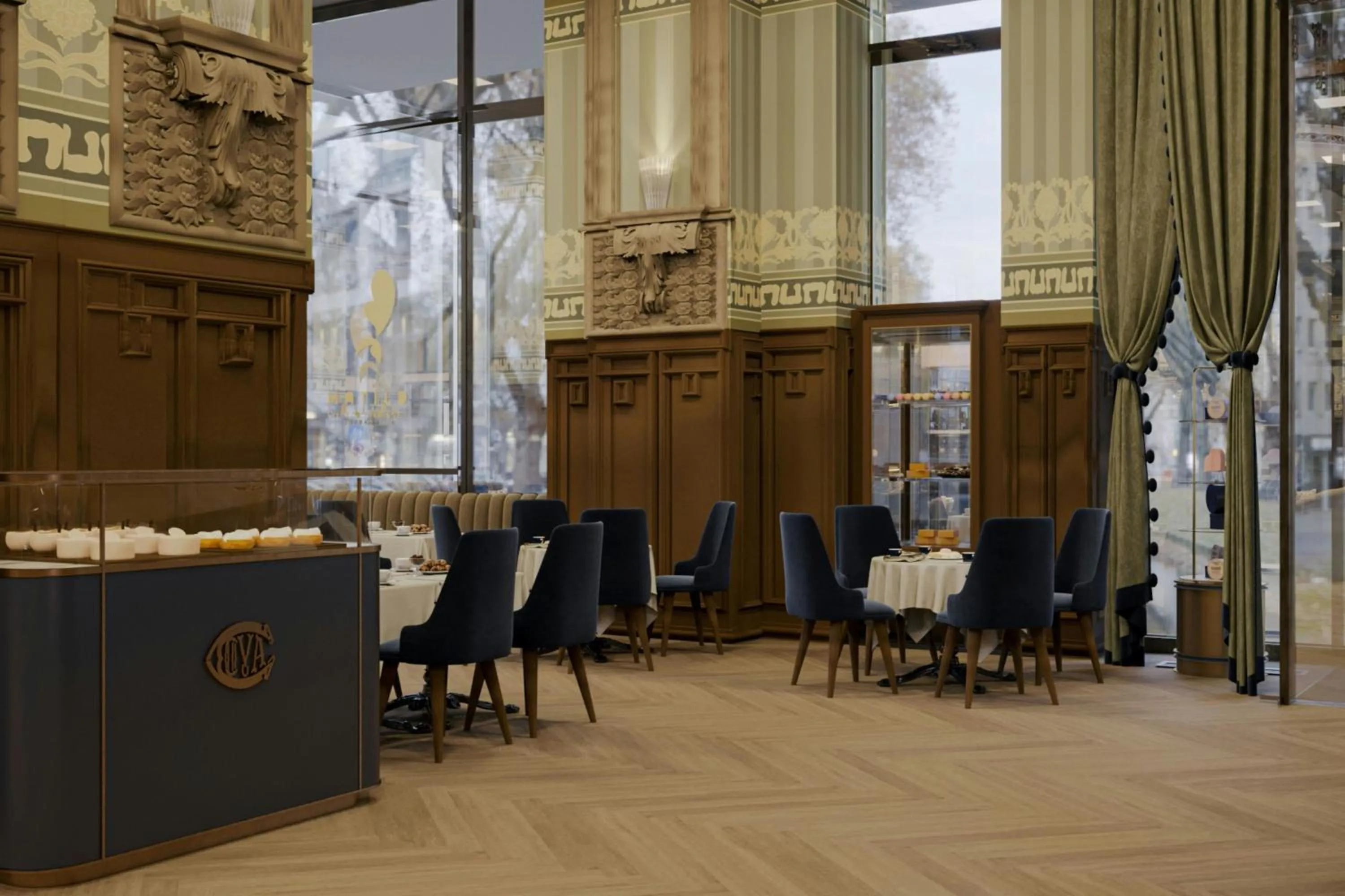 Restaurant/places to eat in Matild Palace, a Luxury Collection Hotel