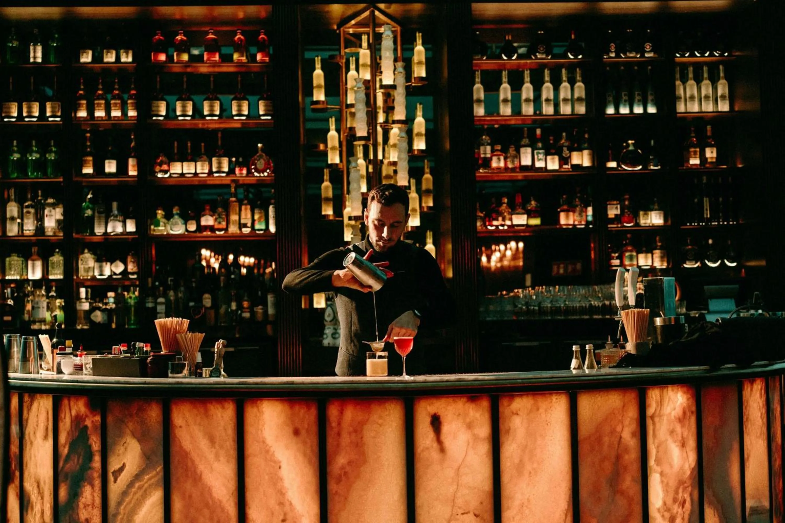 Lounge or bar in Matild Palace, a Luxury Collection Hotel