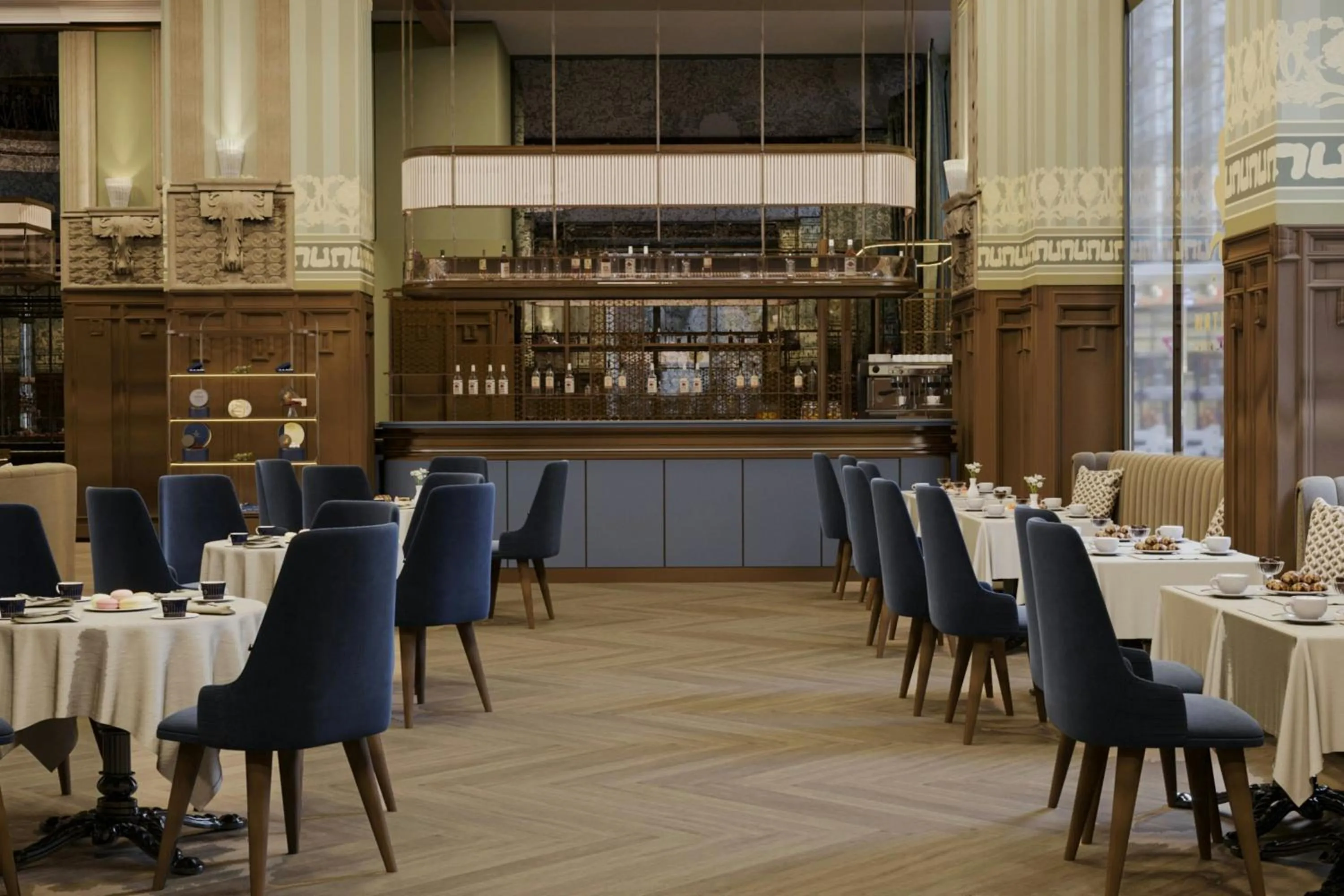 Restaurant/places to eat in Matild Palace, a Luxury Collection Hotel