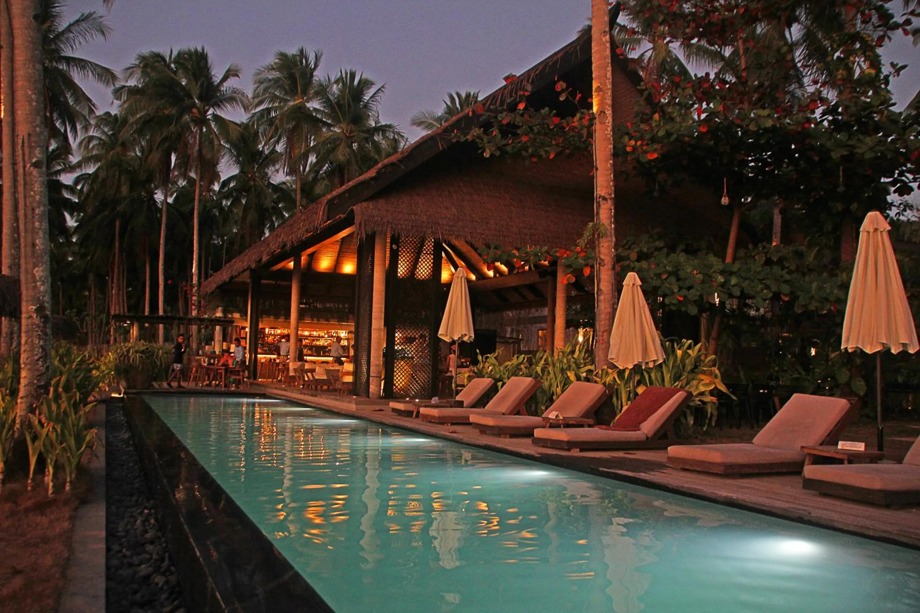 Swimming pool in ANGKLA Beach Club & Boutique Resort