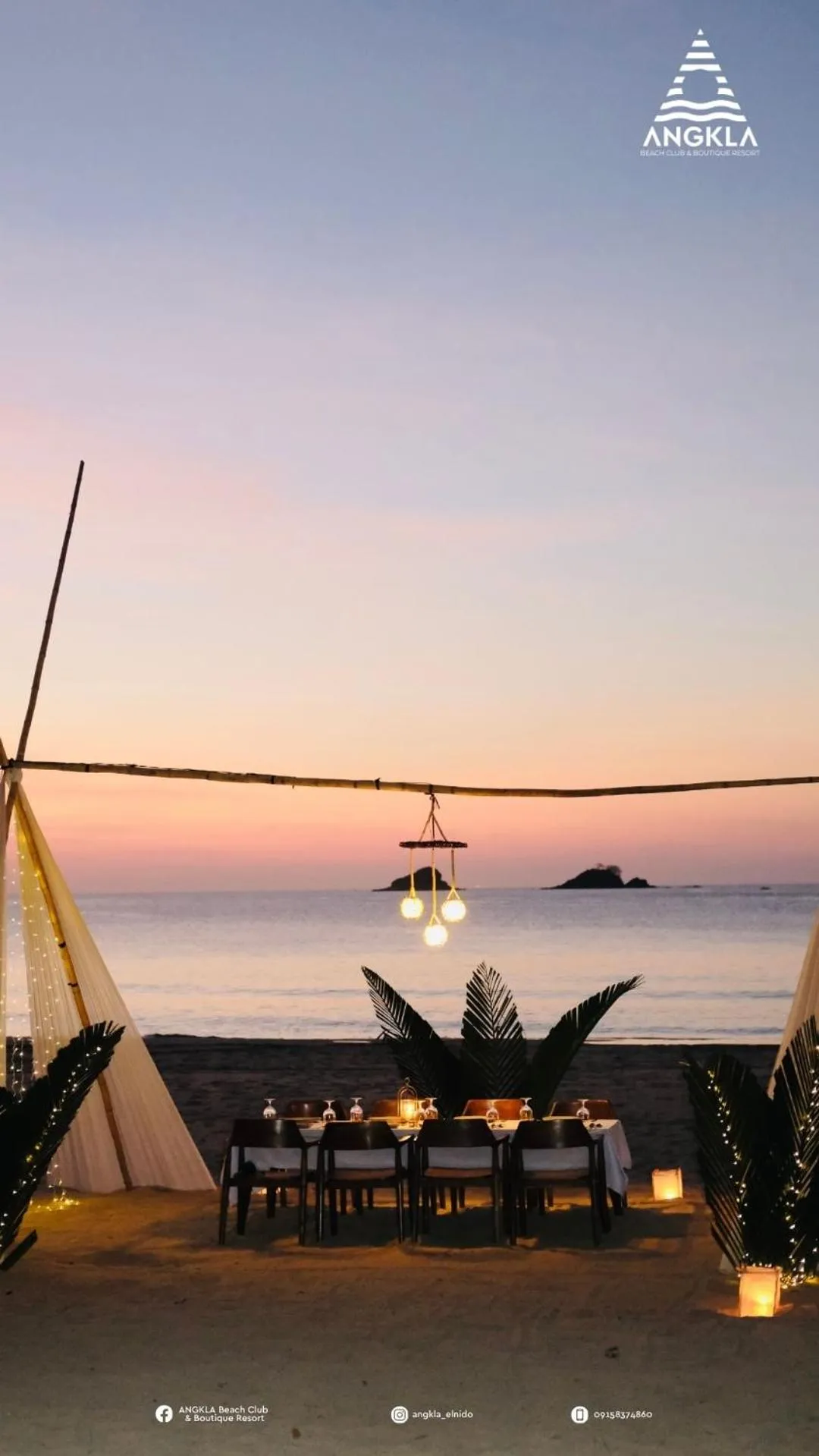 Beach in ANGKLA Beach Club & Boutique Resort