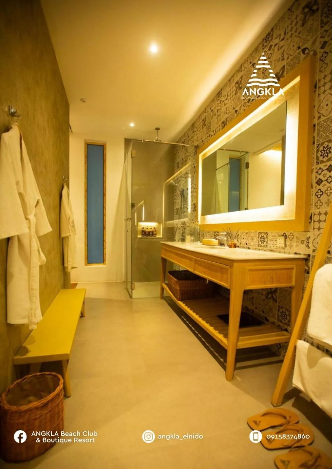 Bathroom in ANGKLA Beach Club & Boutique Resort