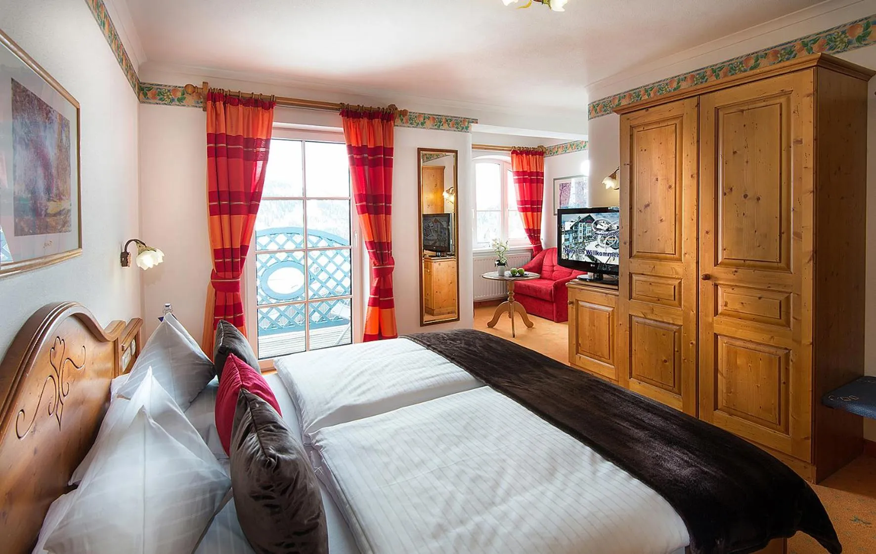 Bed in Sporthotel Cinderella