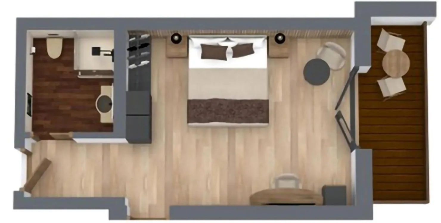 Swimming pool in Sporthotel Cinderella