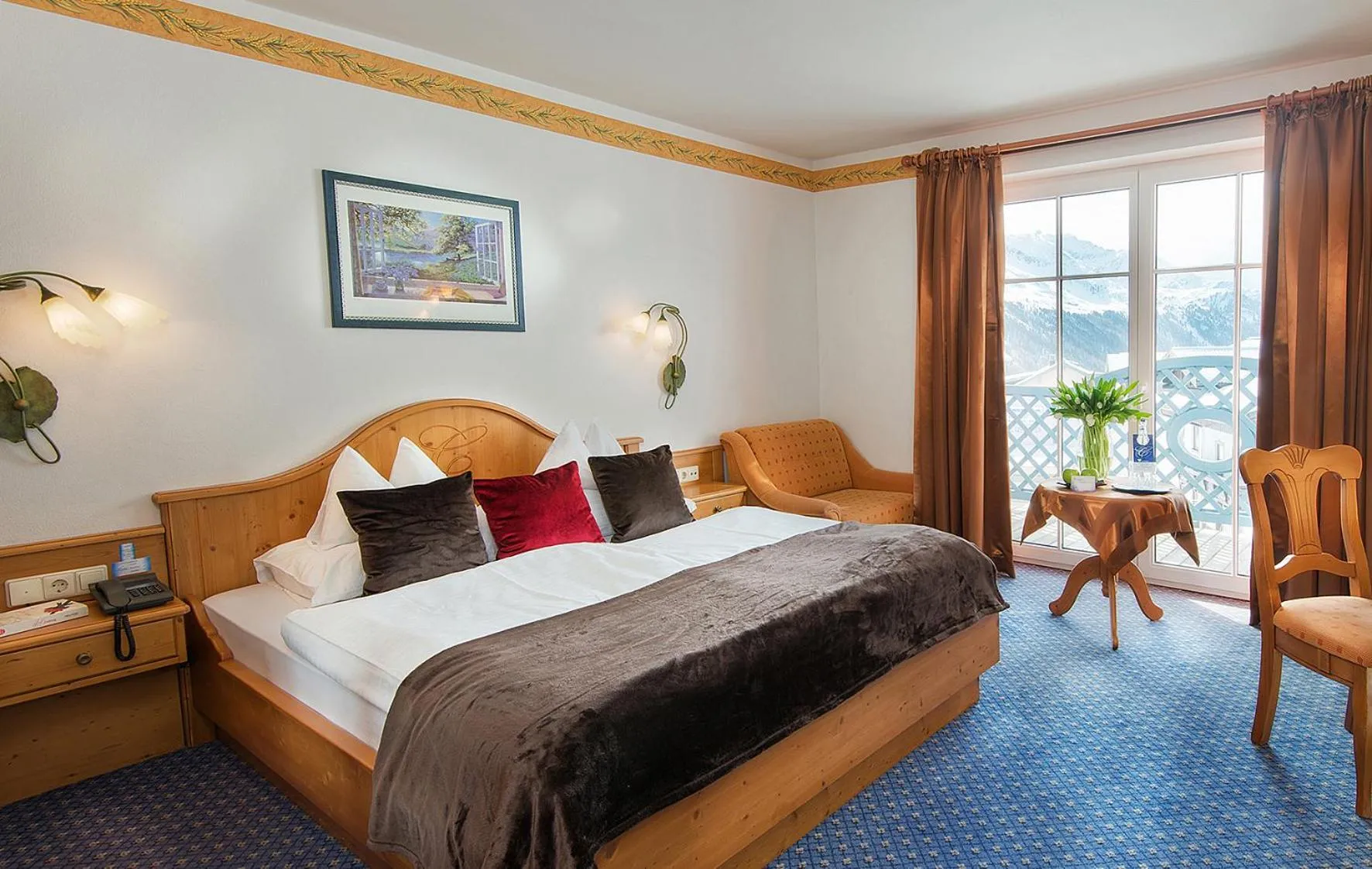 Bed in Sporthotel Cinderella