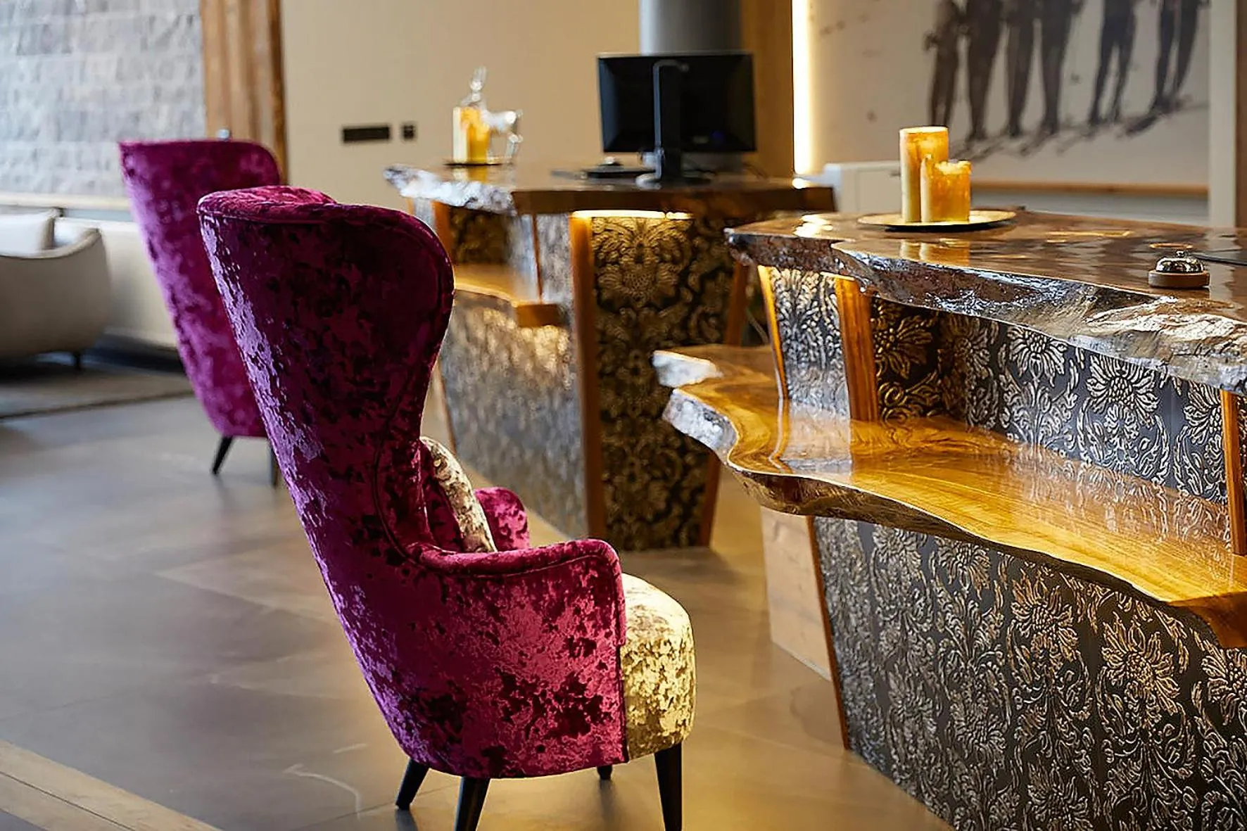 Lobby or reception in Sporthotel Cinderella