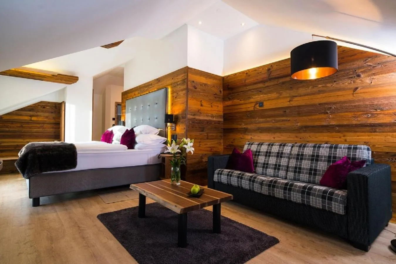 Bed in Sporthotel Cinderella