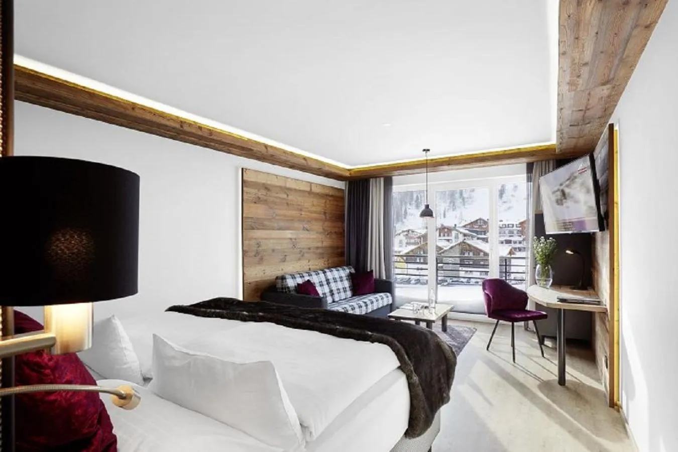 Bed in Sporthotel Cinderella