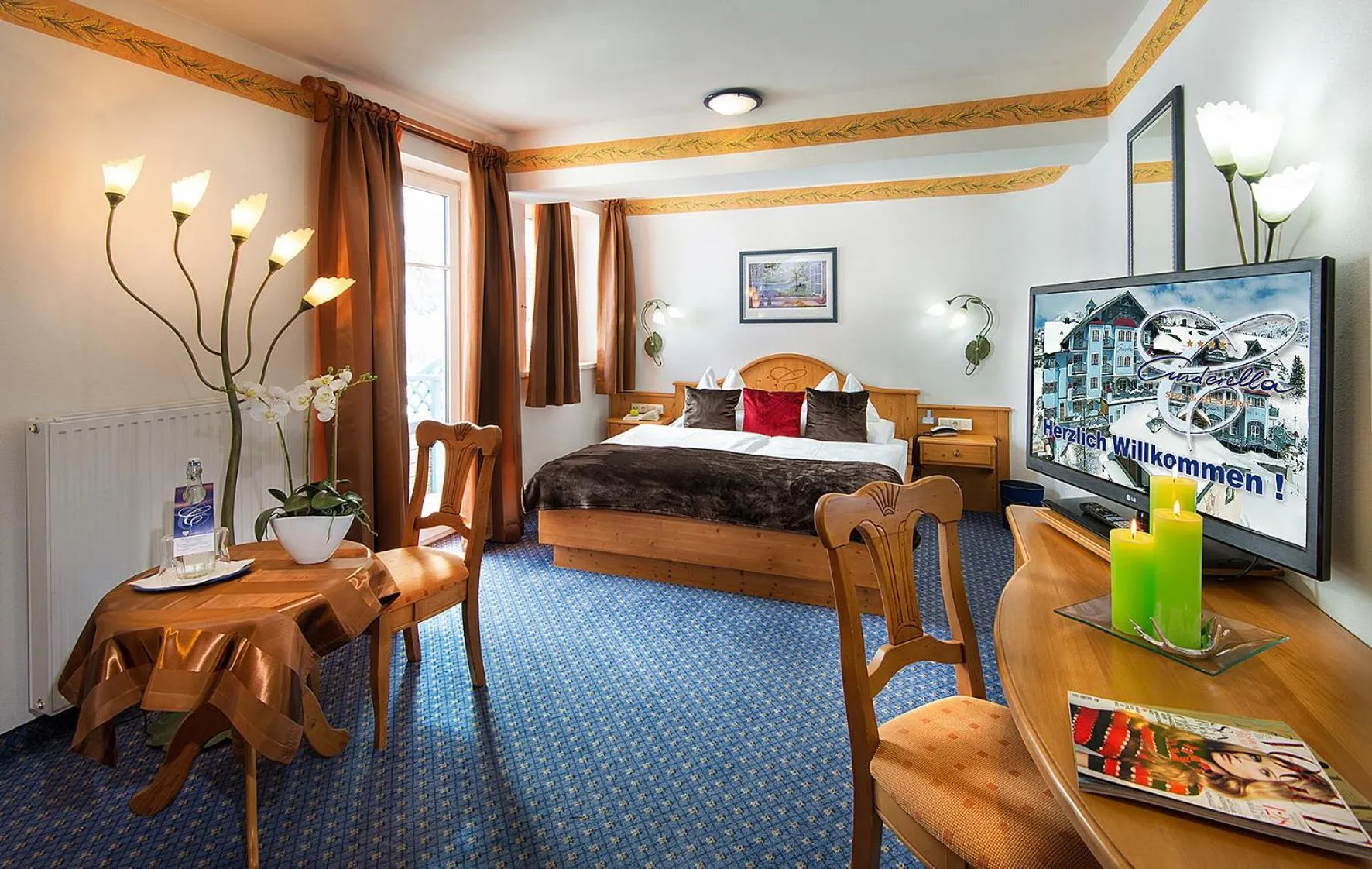 Bed in Sporthotel Cinderella