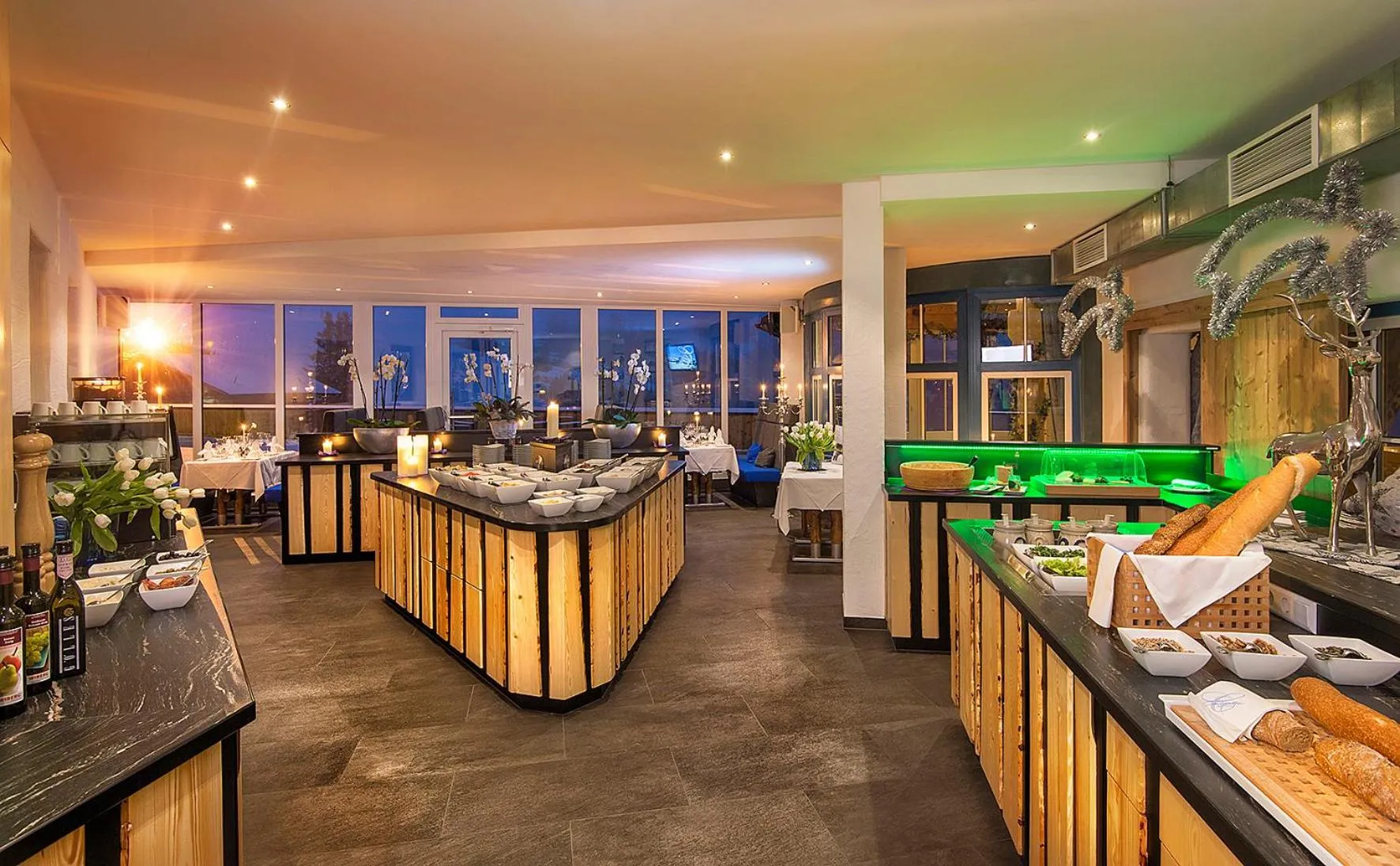 Buffet breakfast in Sporthotel Cinderella