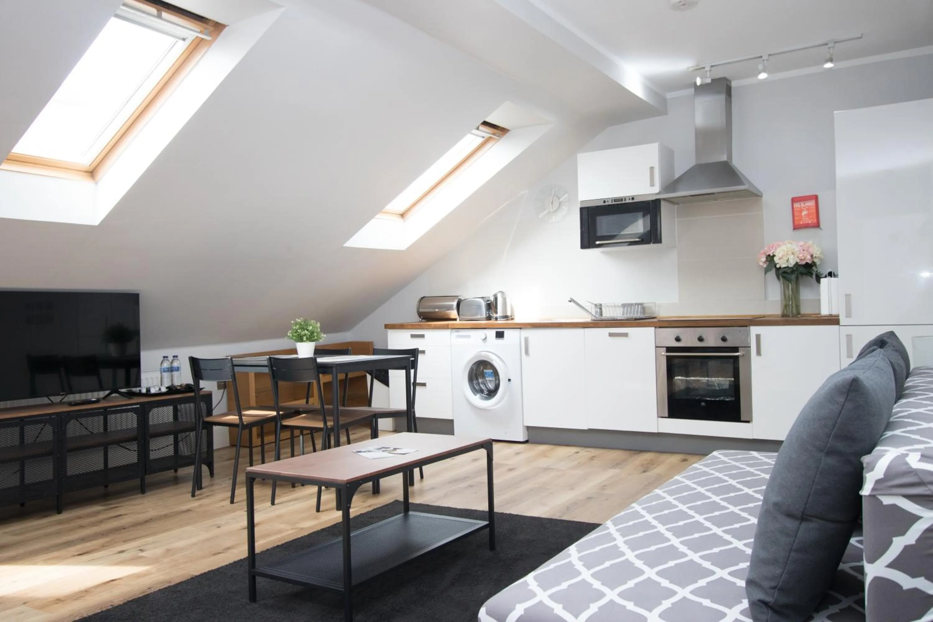 Living room in Westciti Croydon Serviced Apartments