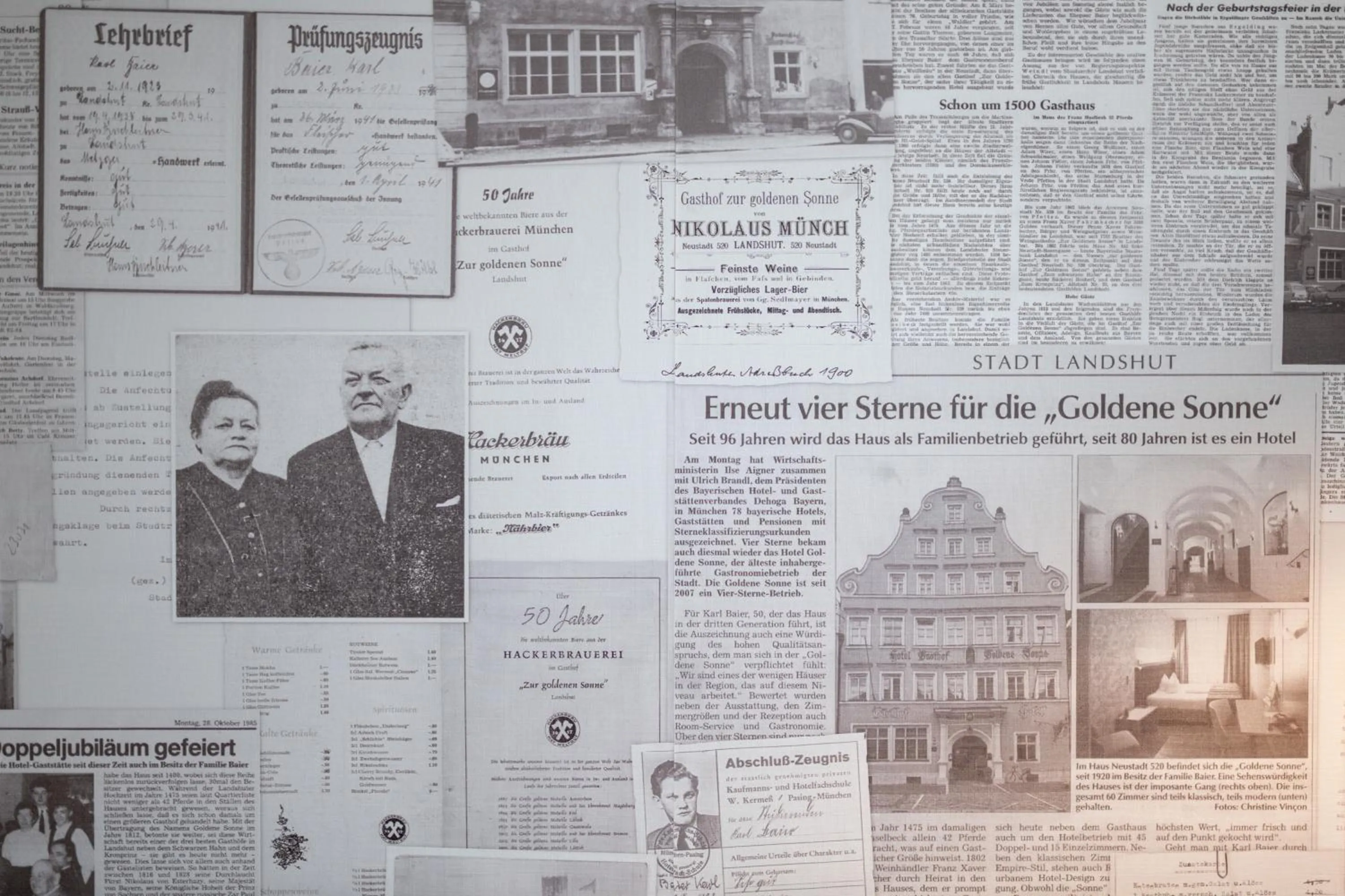 Photo of the whole room in Hotel Goldene Sonne