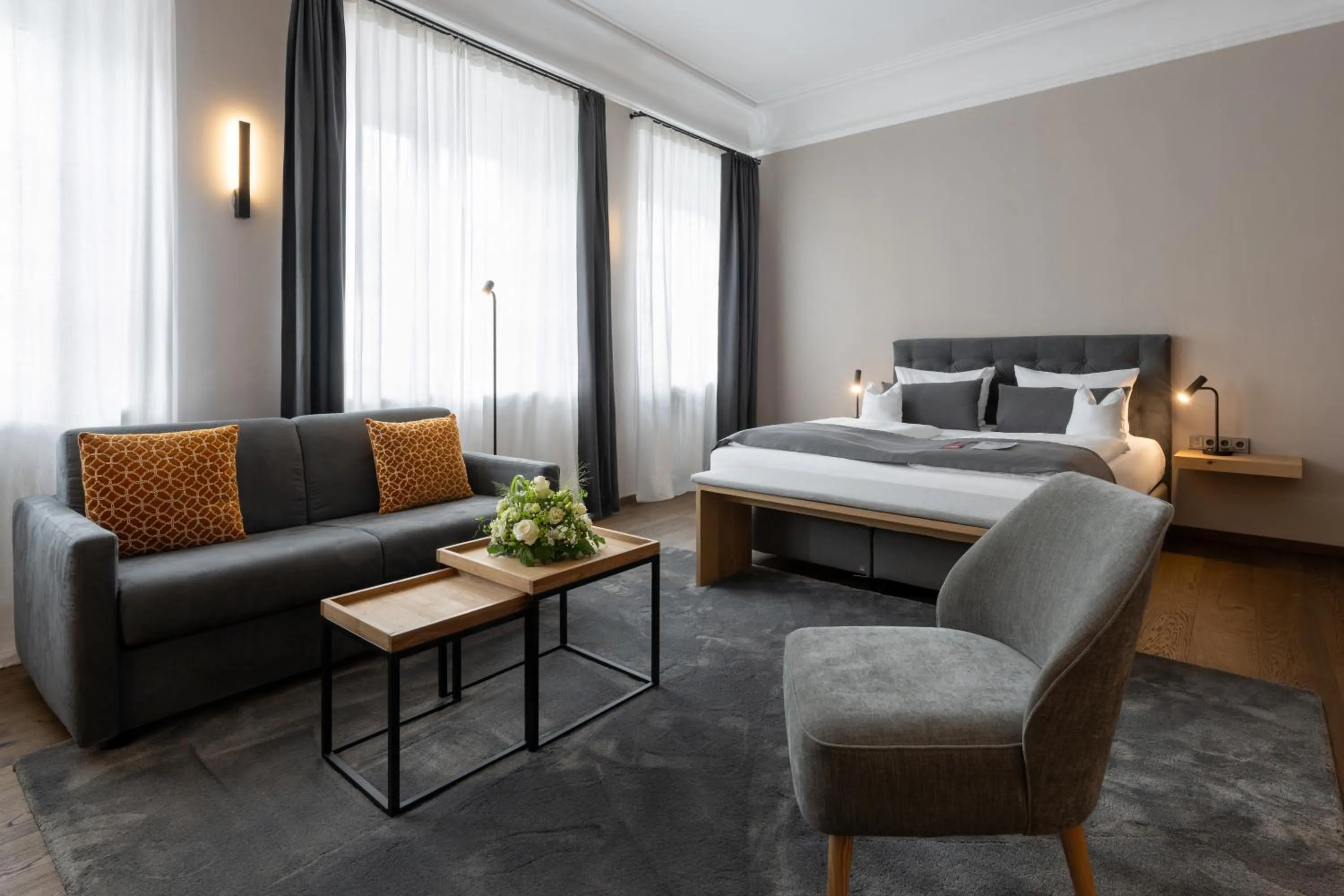 Bed in Hotel Goldene Sonne