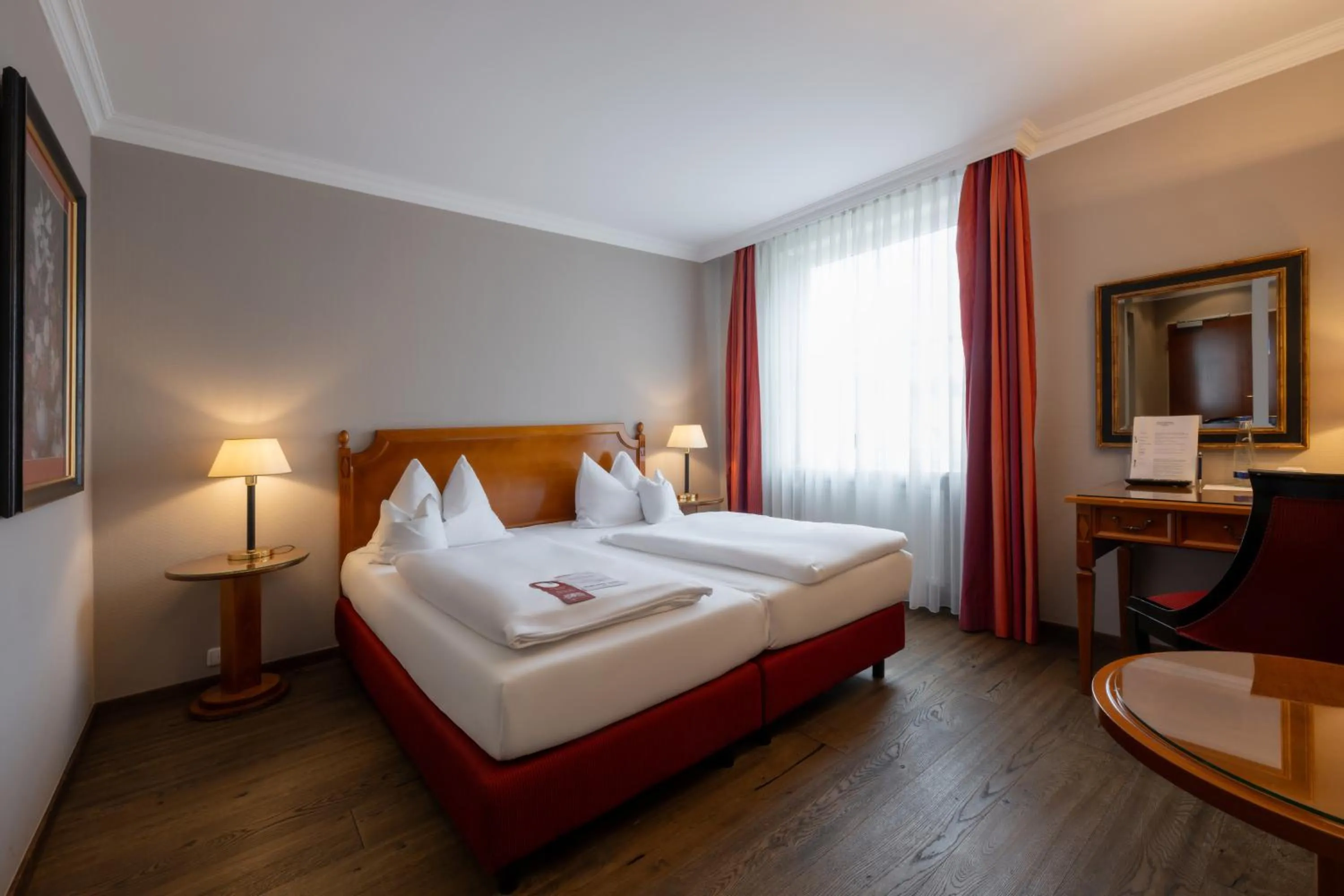 Bed in Hotel Goldene Sonne