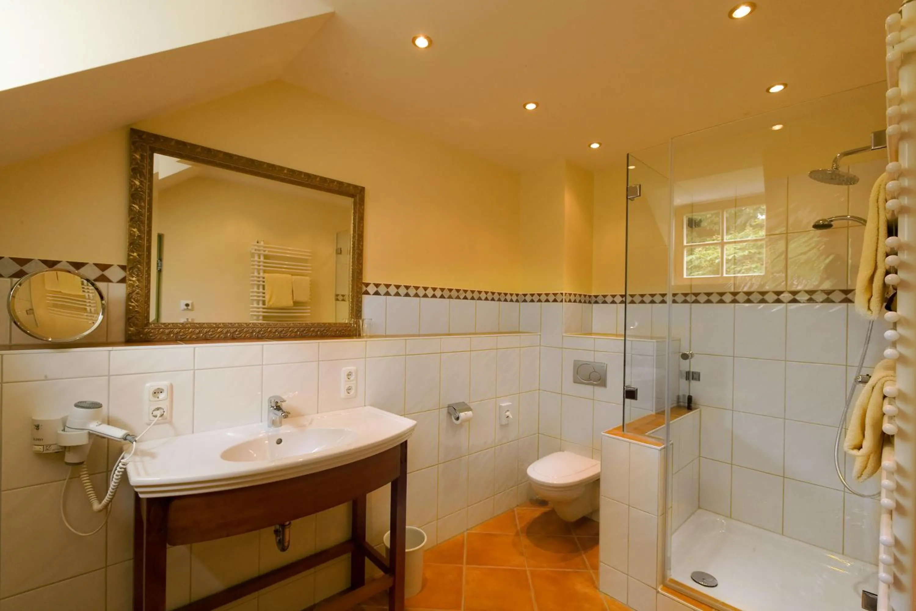 Shower in Hotel Goldene Sonne