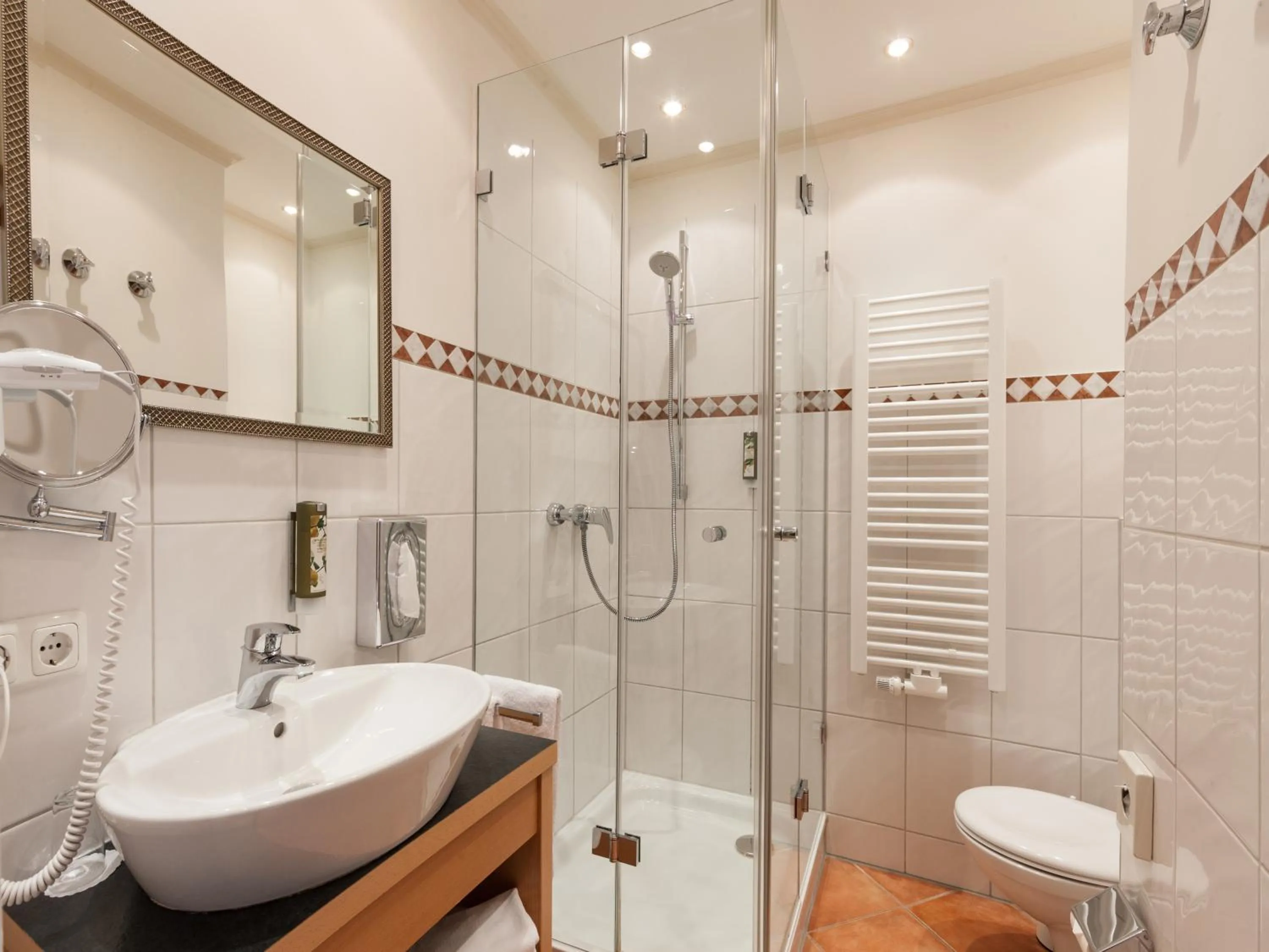 Shower in Hotel Goldene Sonne