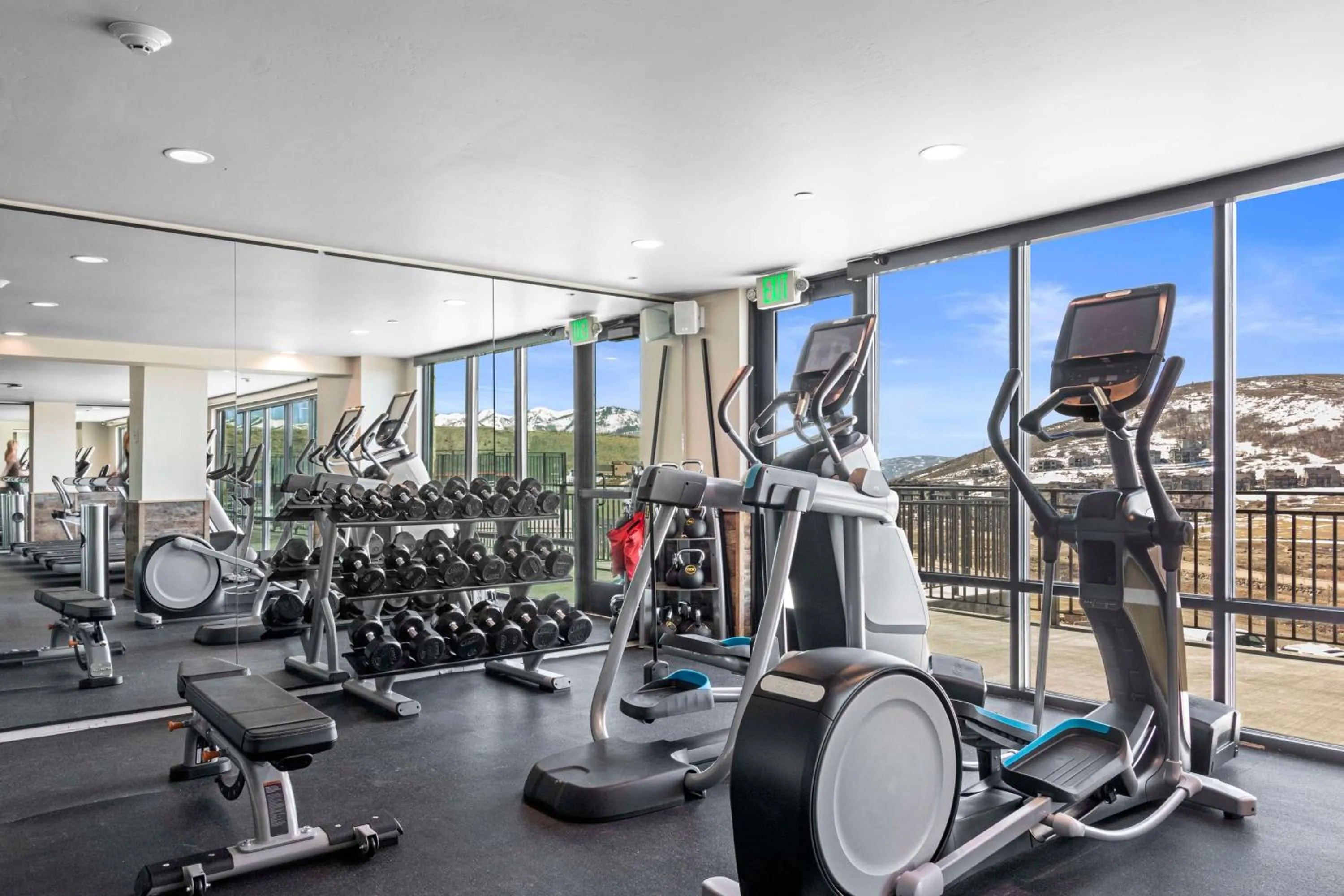 Fitness centre/facilities in Black Rock Mountain Resort