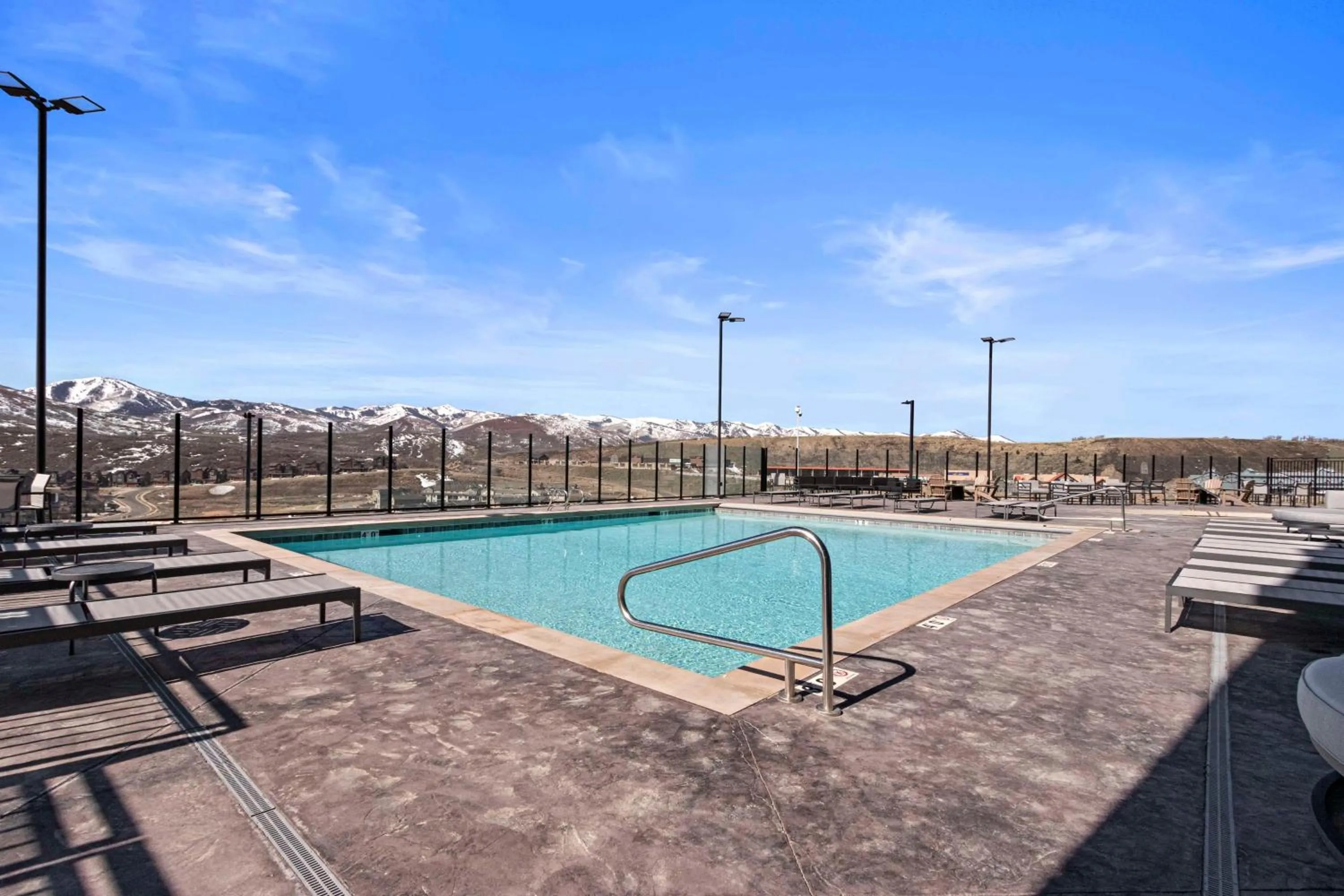 Pool view in Black Rock Mountain Resort