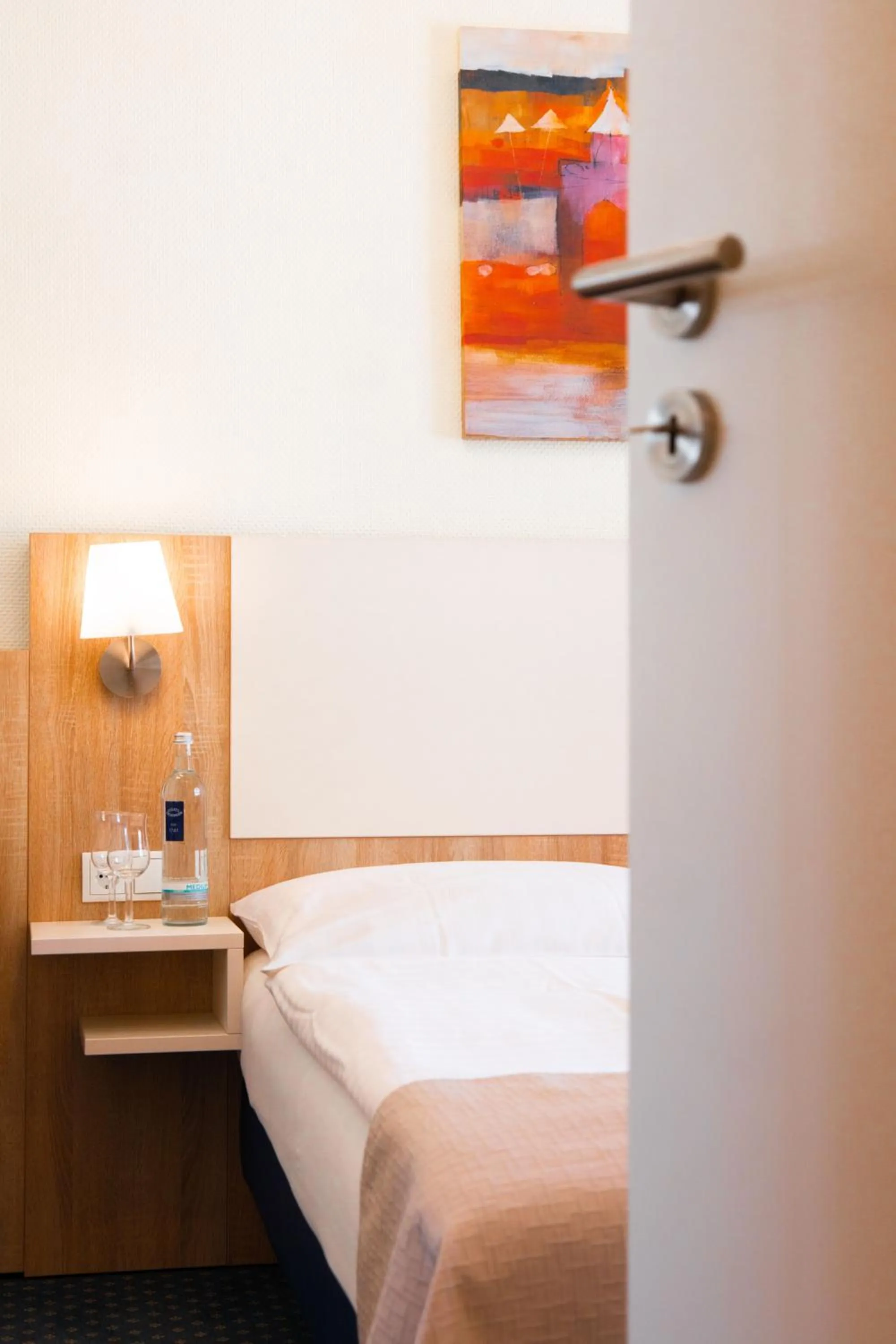 Bed in Hotel Trierer Hof