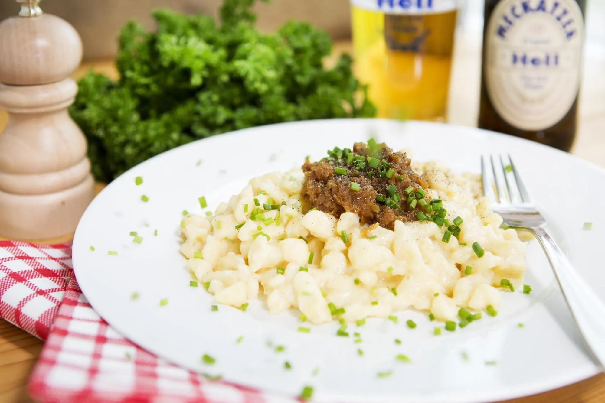 Food close-up in Hotel Waldhorn