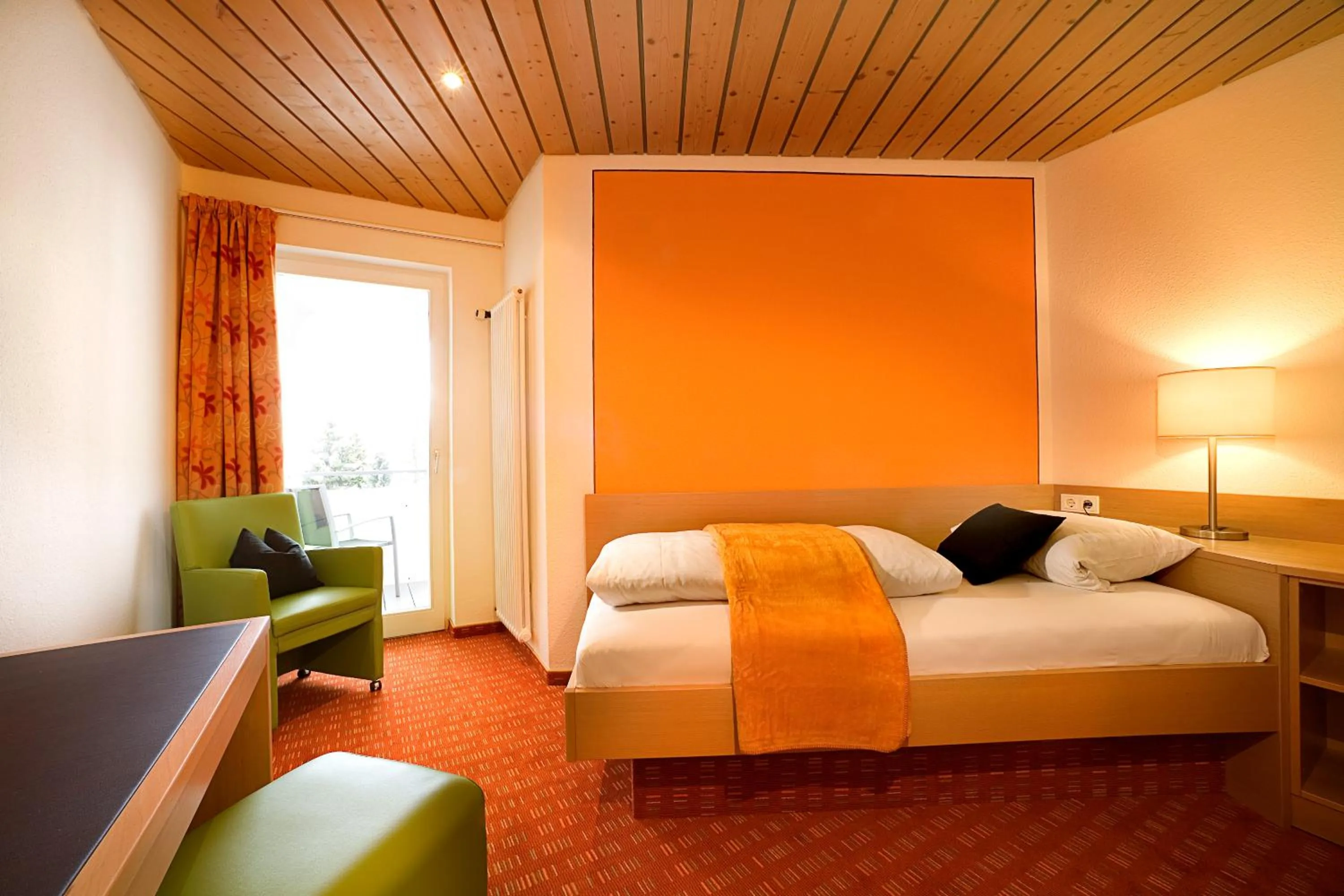 Photo of the whole room, Bed in Hotel Waldhorn