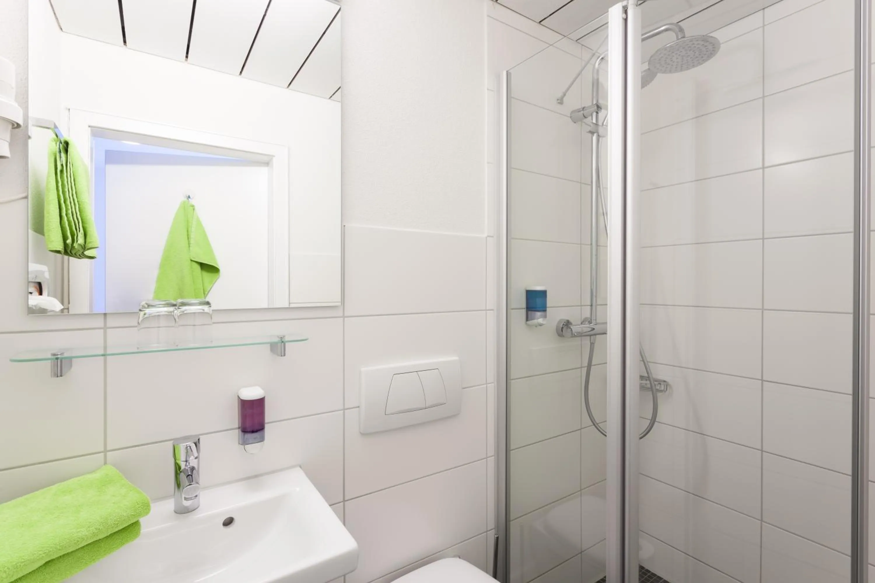 Bathroom in Hotel Waldhorn