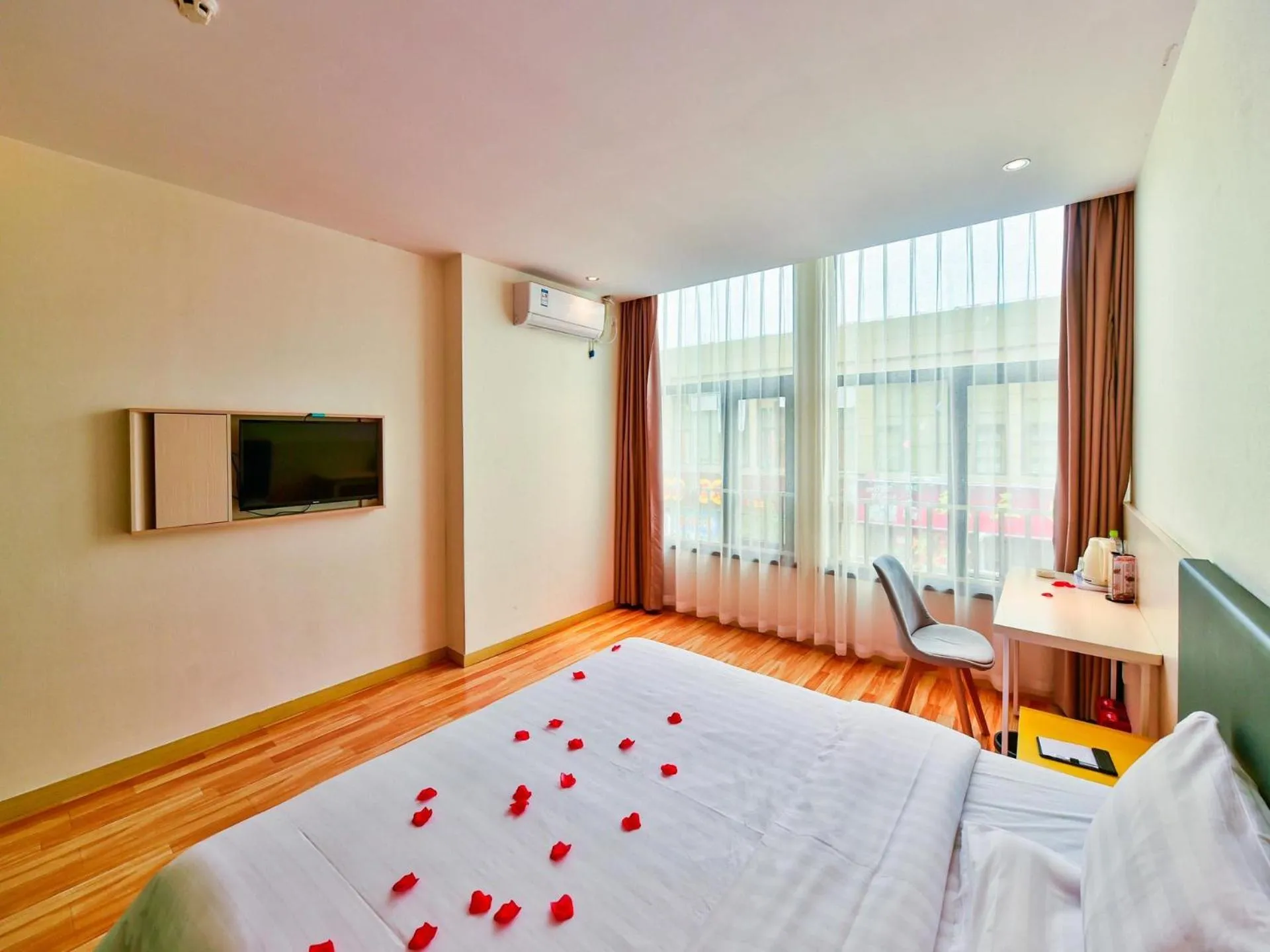 Bed in 7Days Inn Chengdu Mianzhu Branch