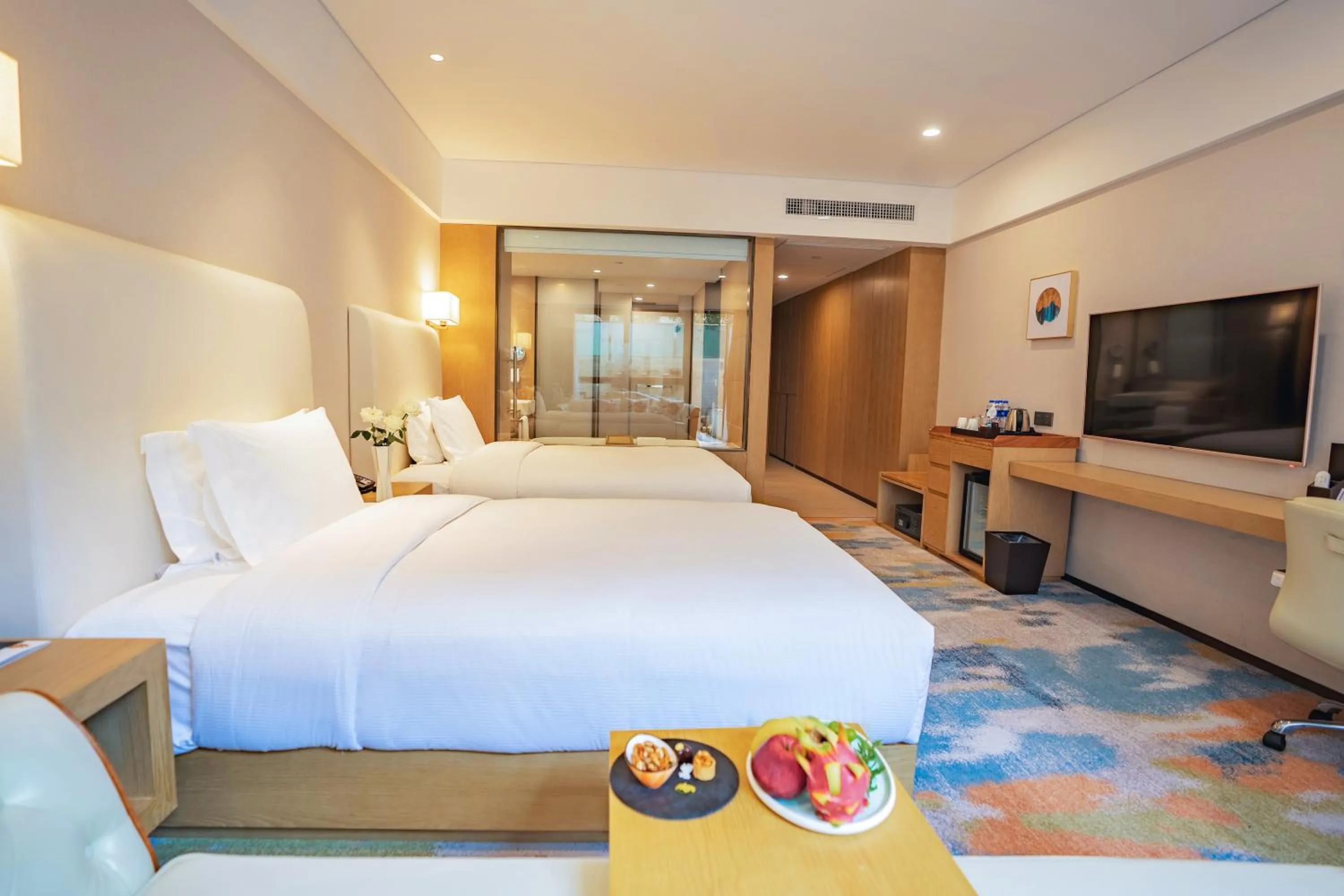 Bed in Hilton Lijiang