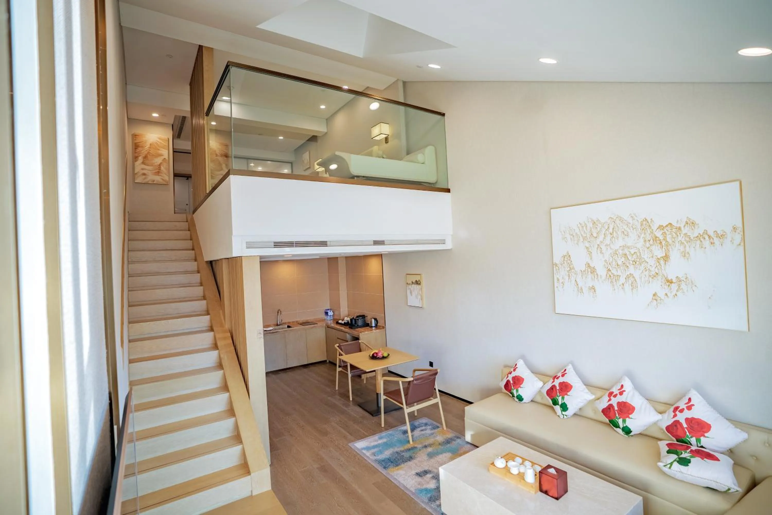 Living room in Hilton Lijiang