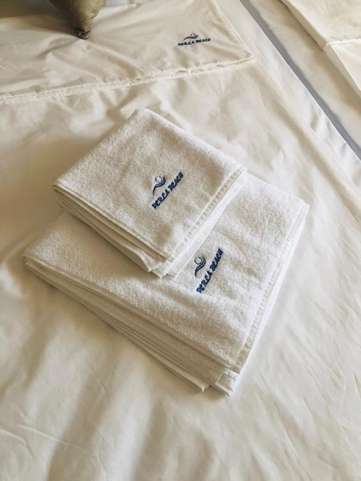 Bed in Hotel PERLA BEACH