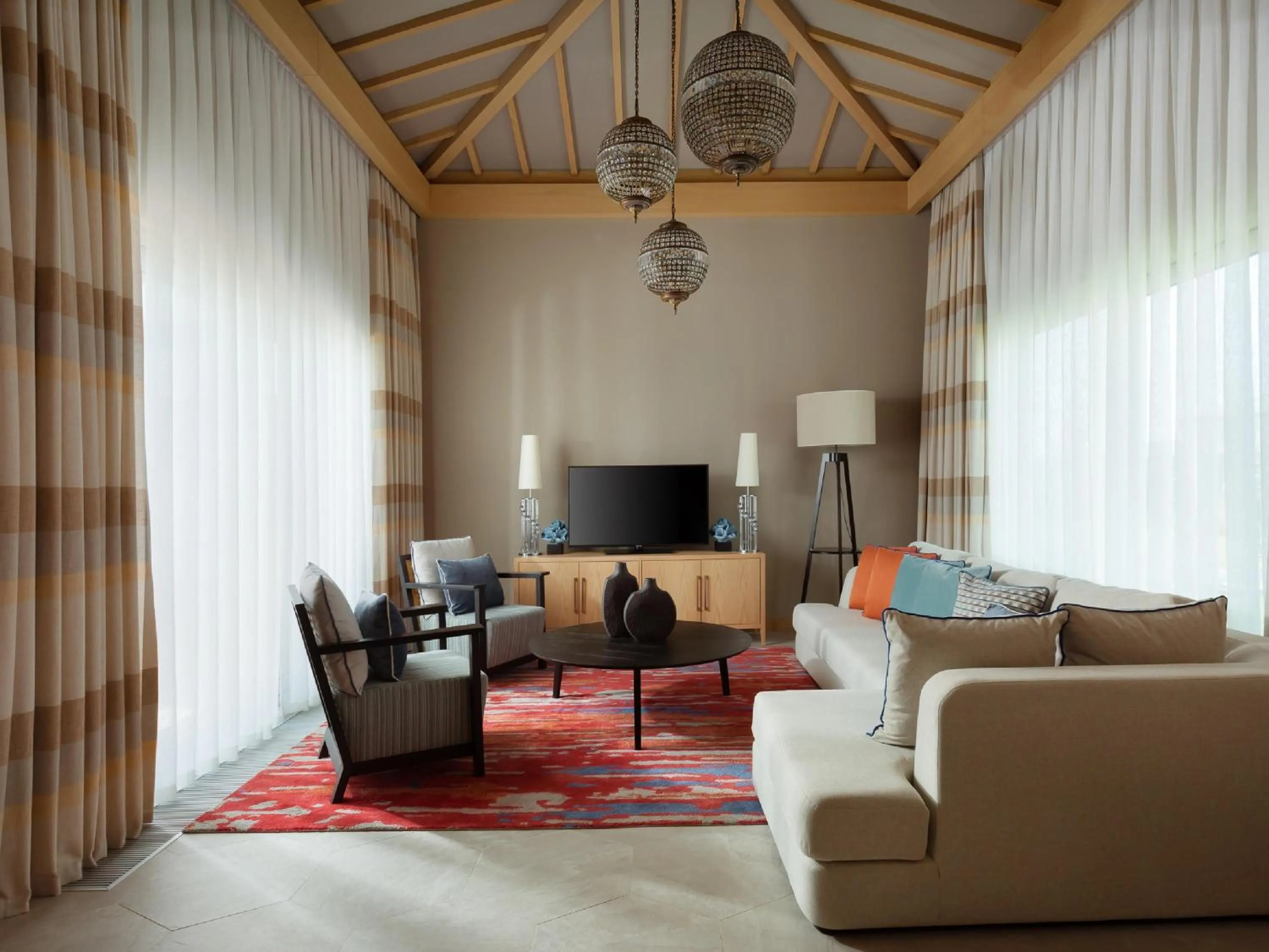 Bedroom in Rixos Water World Aktau - Theme Park Free Access