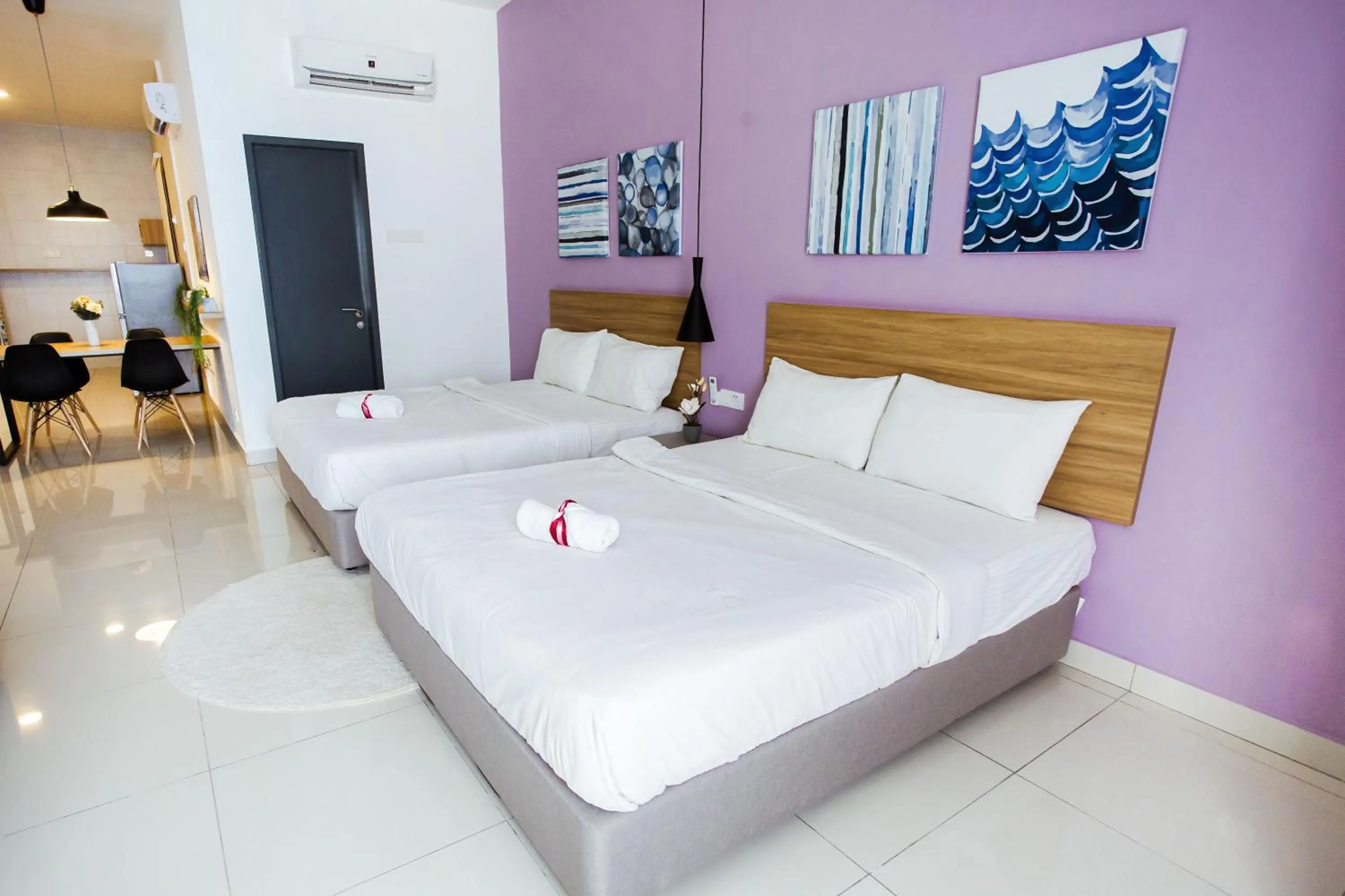 Bed in Da Men Sunway Subang By ODY Suites