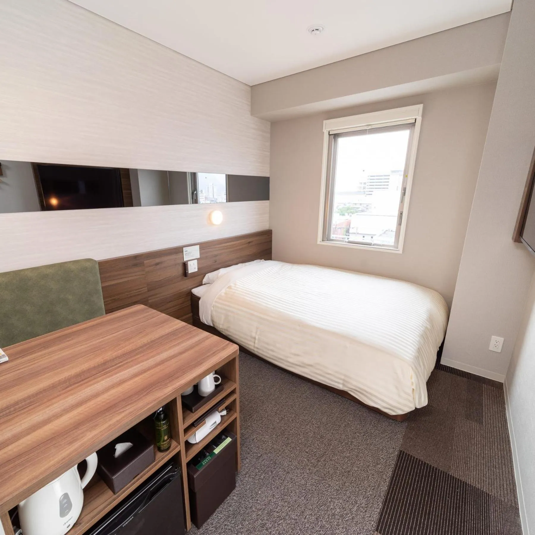 Bed in Super Hotel Beppu Ekimae