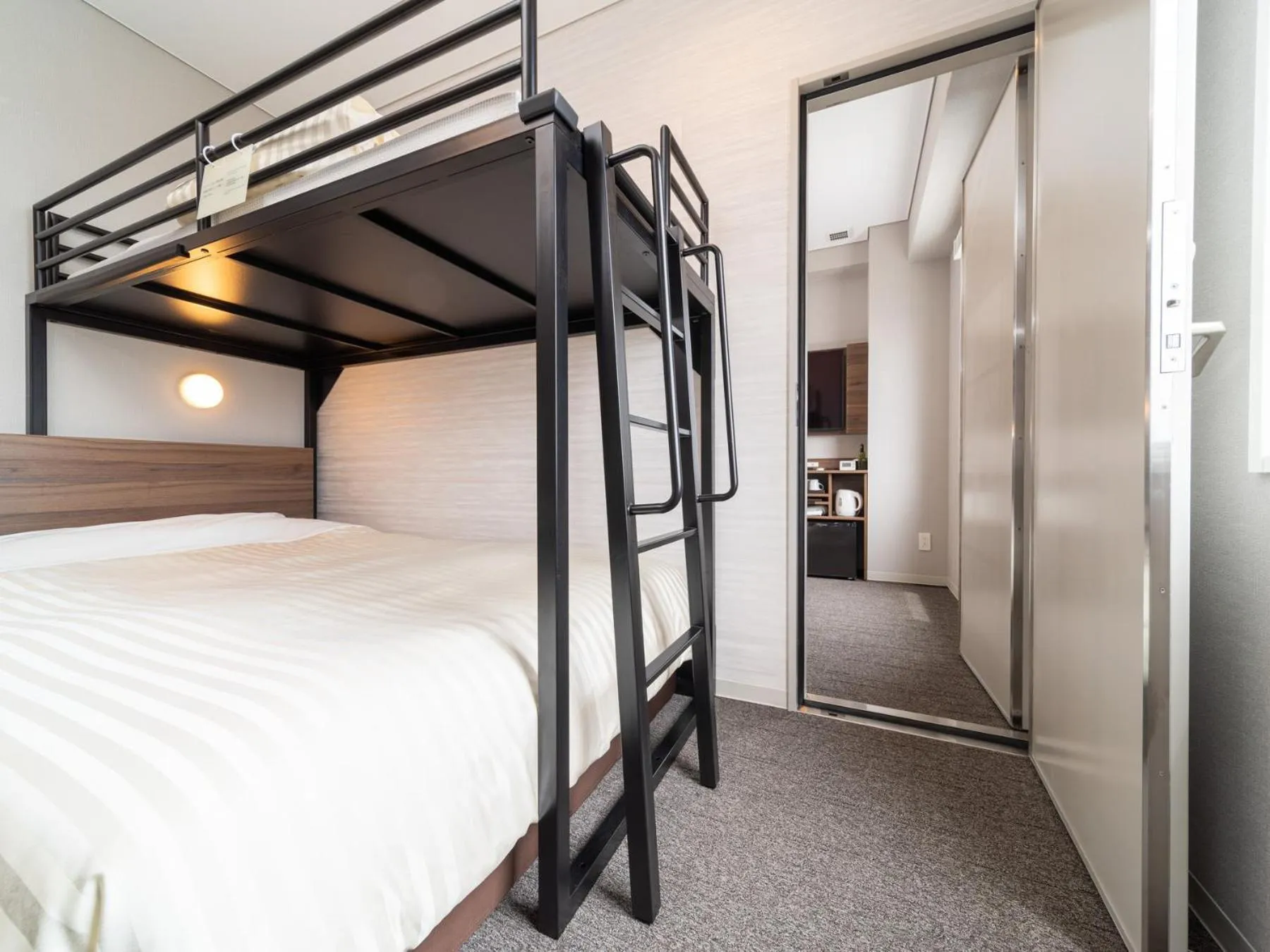 Bed in Super Hotel Beppu Ekimae