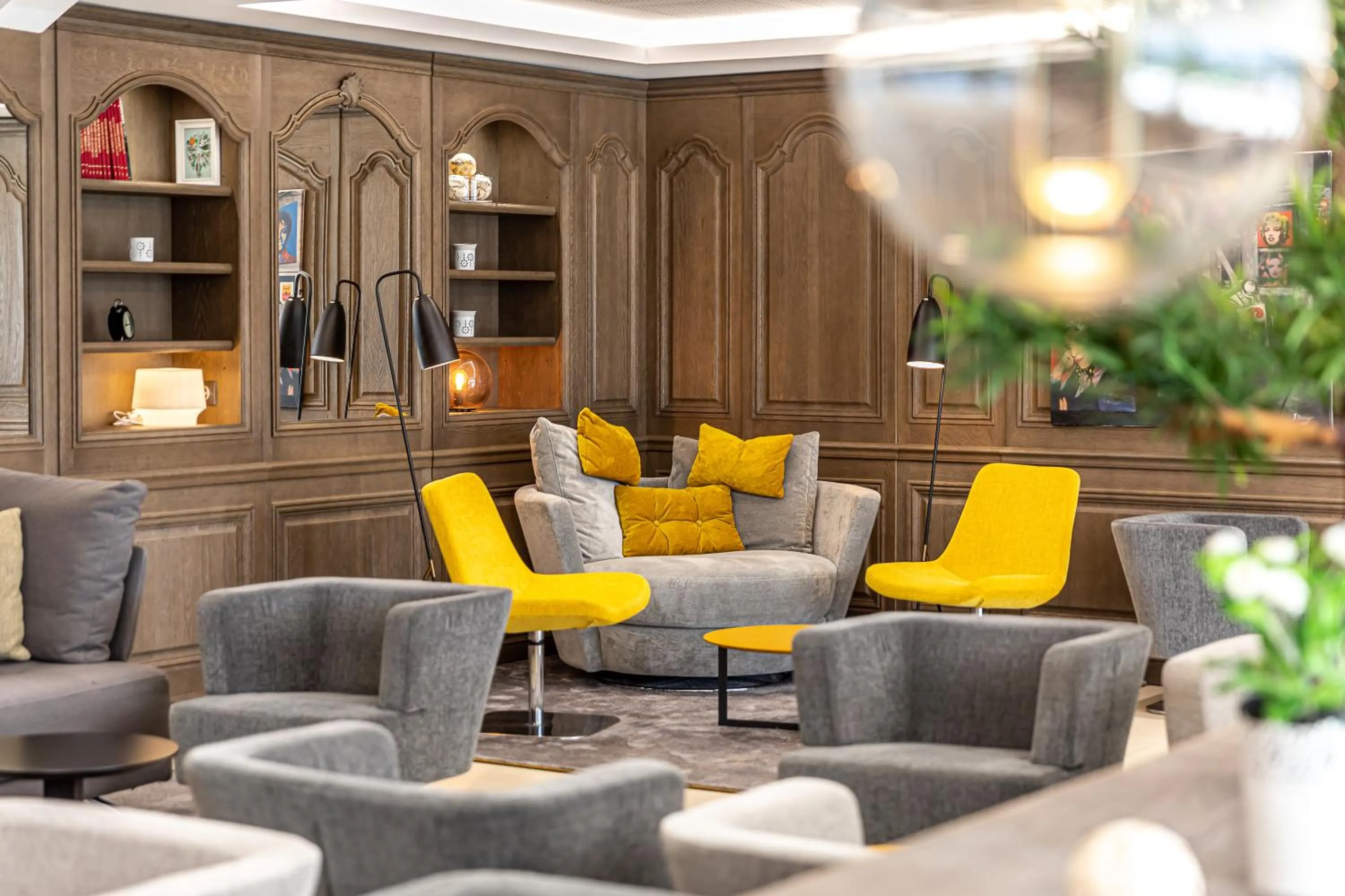 Lounge or bar in Les Jardins de St Cloud