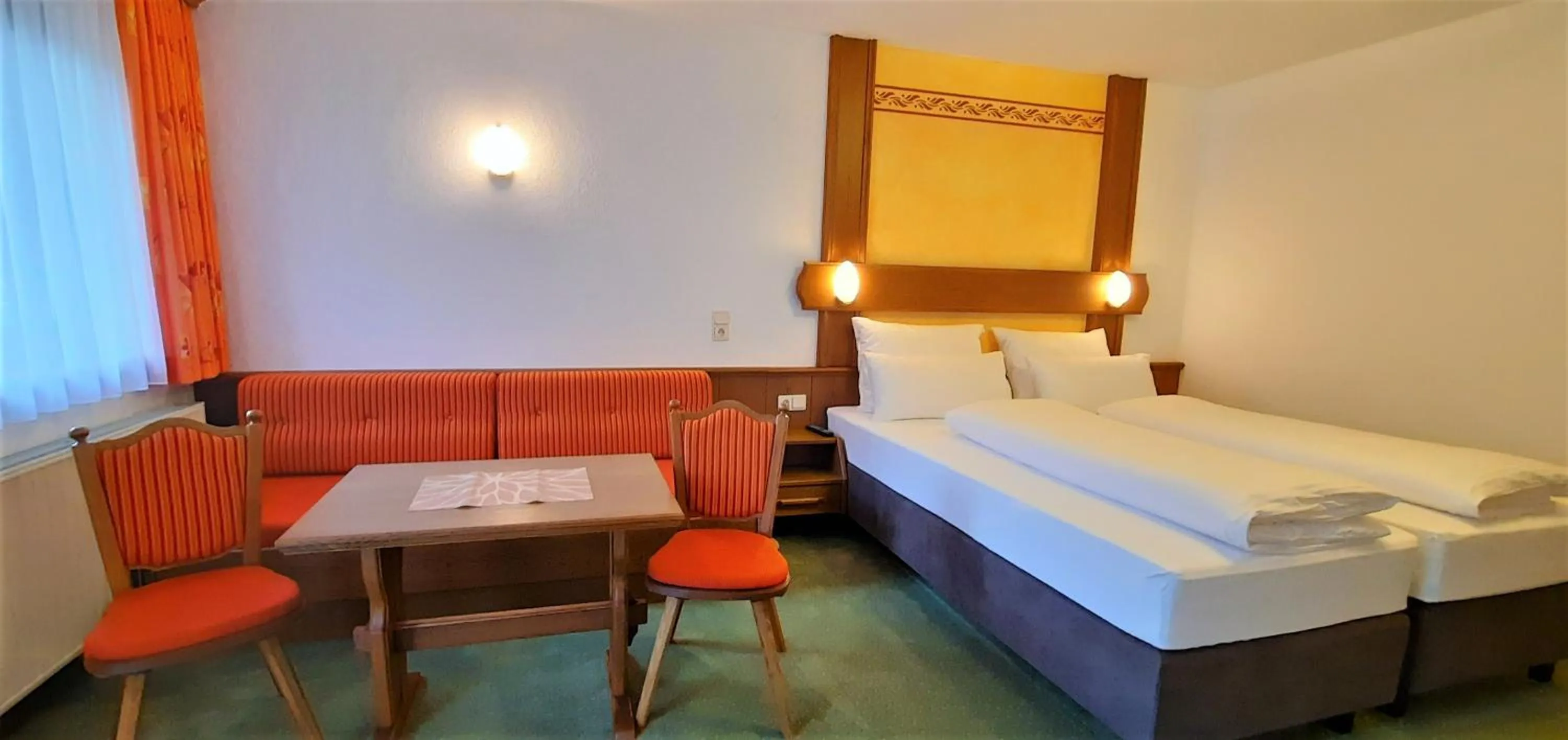 Bed in Hotel Garni Belvedere