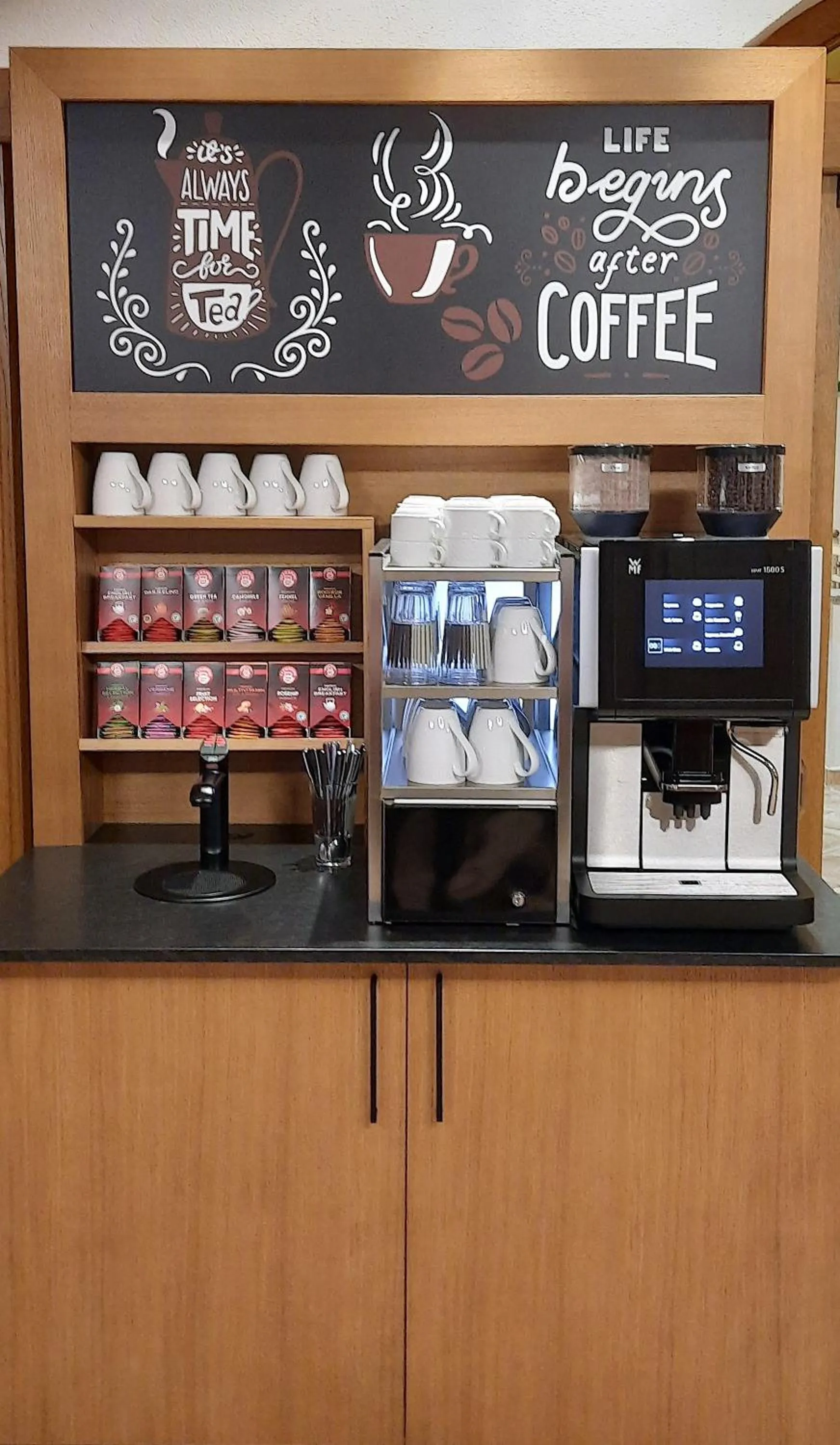 Coffee/tea facilities in Hotel Garni Belvedere
