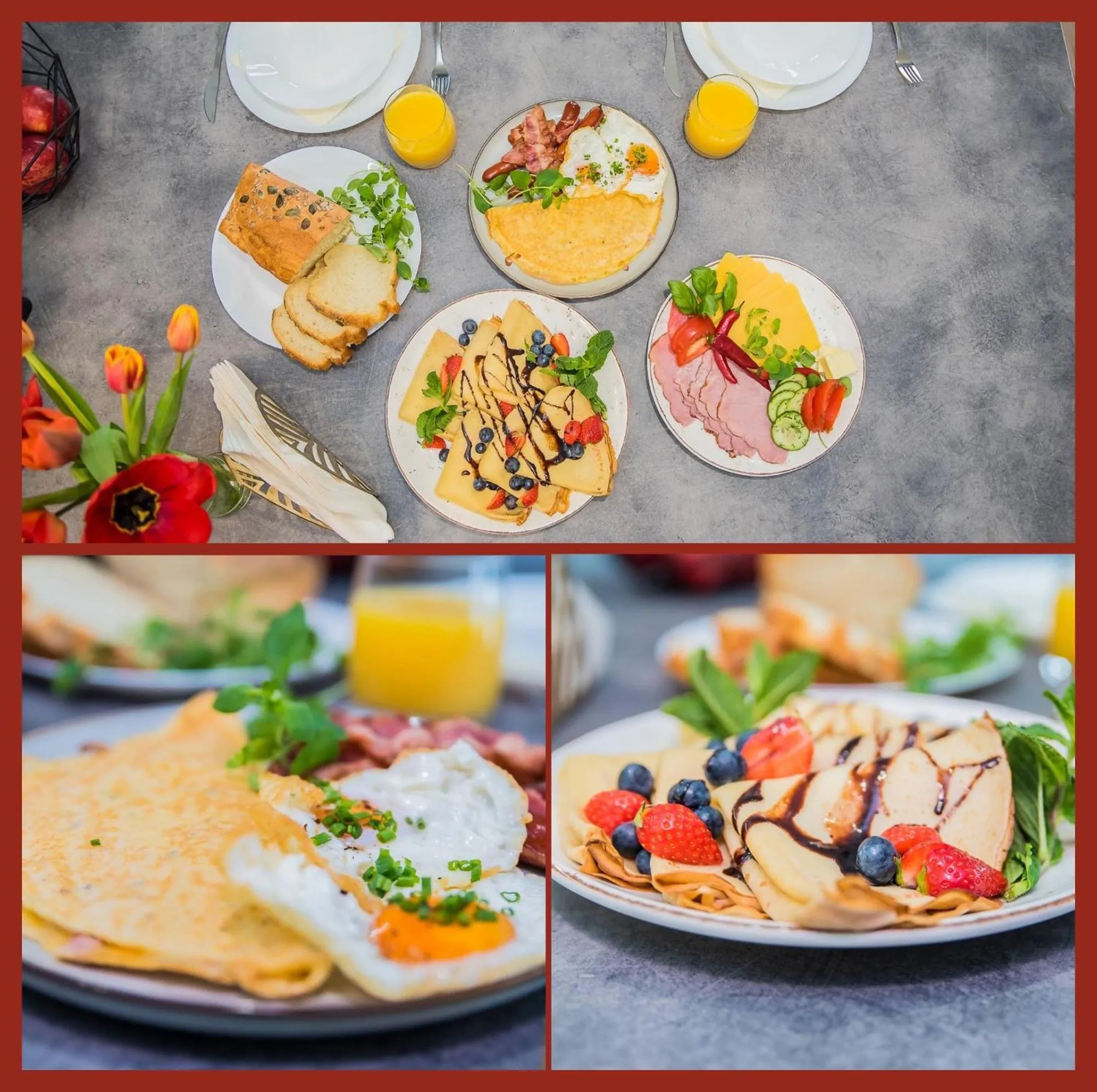 Breakfast in EASY RENT Apartments - DESIRE