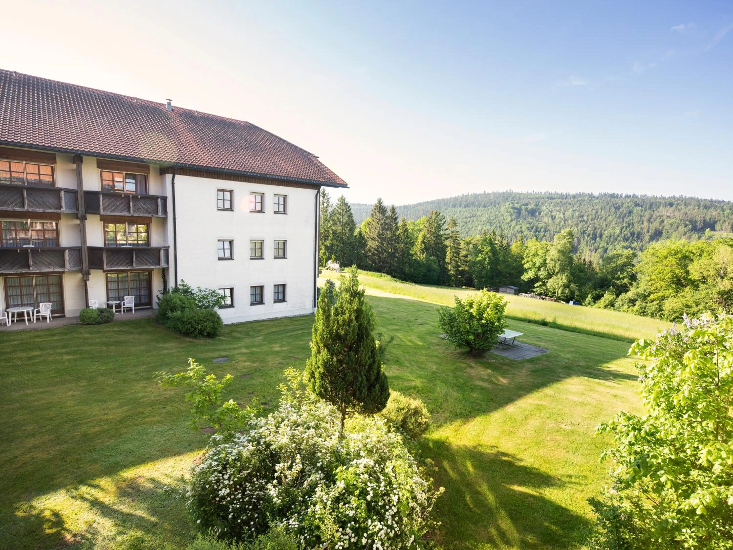 Property building in Michel Hotel Waldkirchen am Badepark