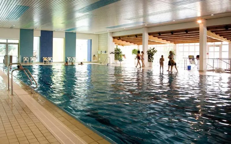 Swimming pool in Michel Hotel Waldkirchen am Badepark