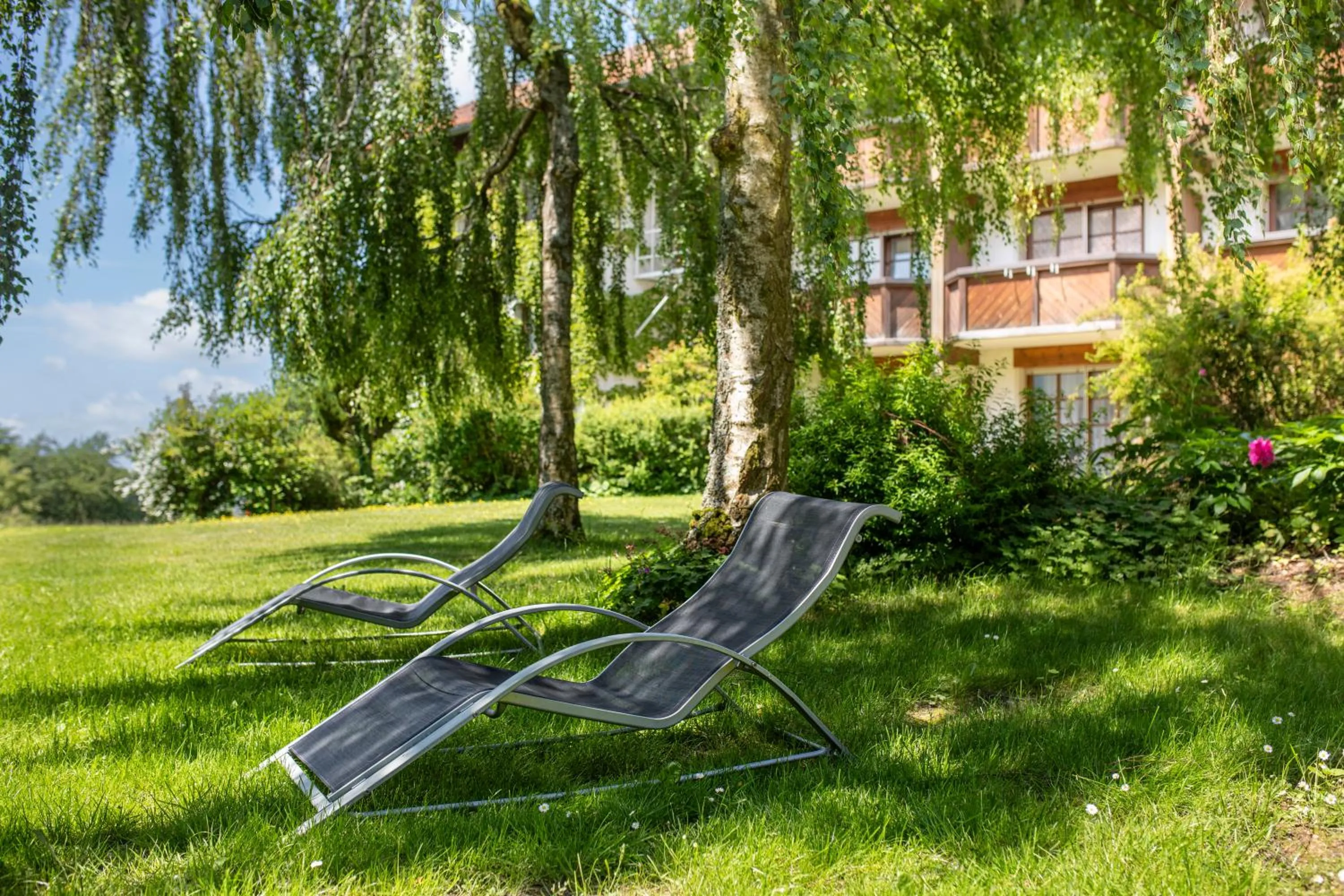 sunbed in Michel Hotel Waldkirchen am Badepark