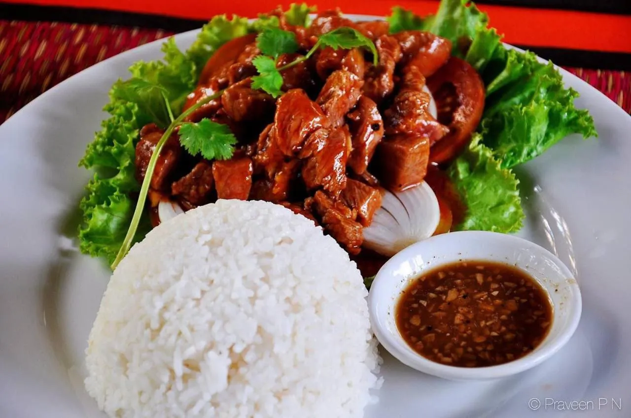 Food in Hak Heng Hotel