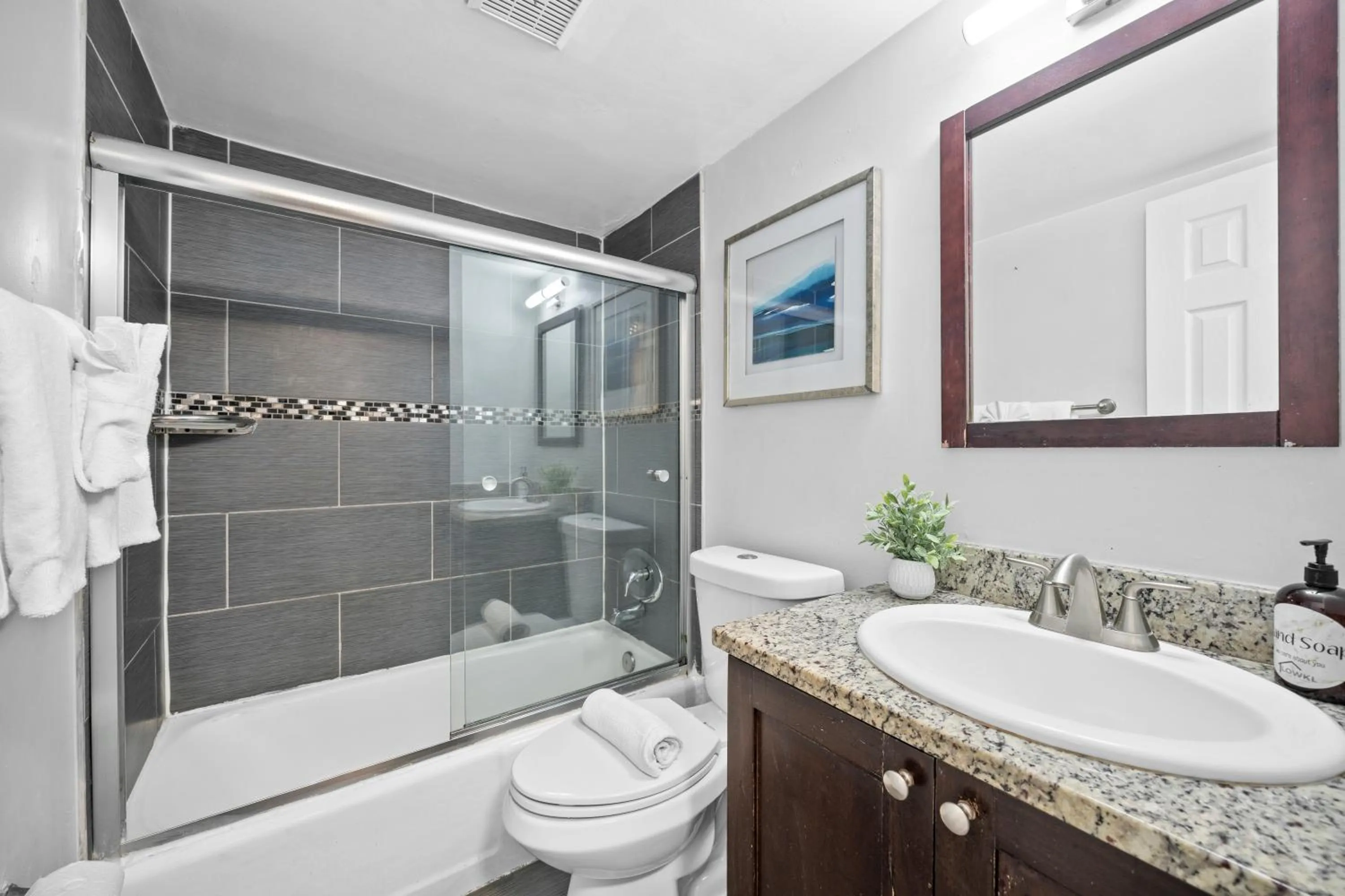 Bathroom in The Victor Apartments By Lowkl