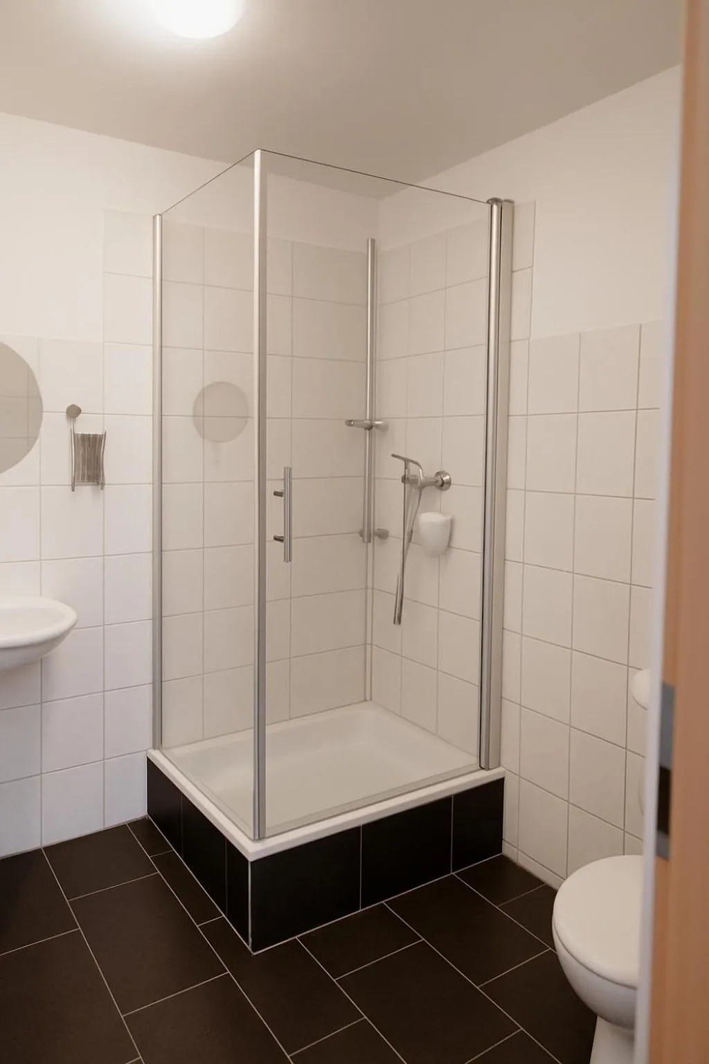 Shower in Hotel Cristallo