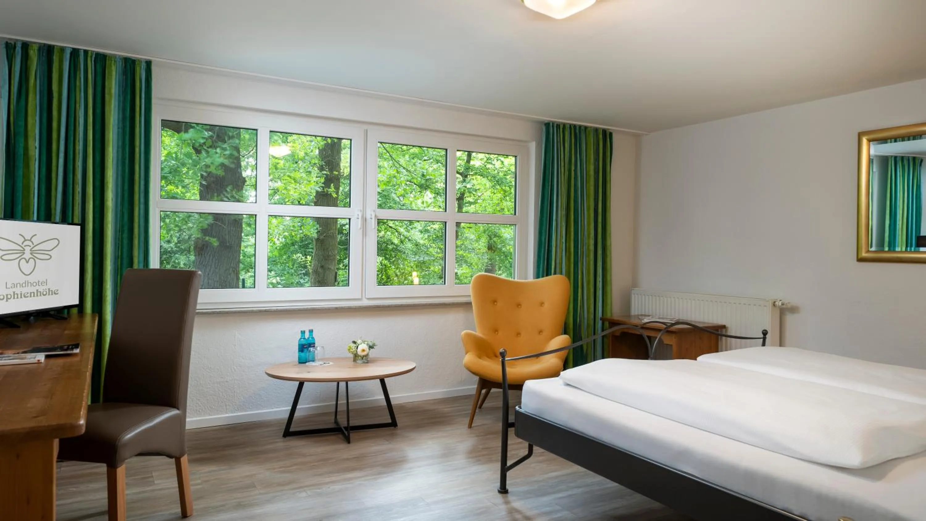 Bed in Landhotel Sophienhöhe