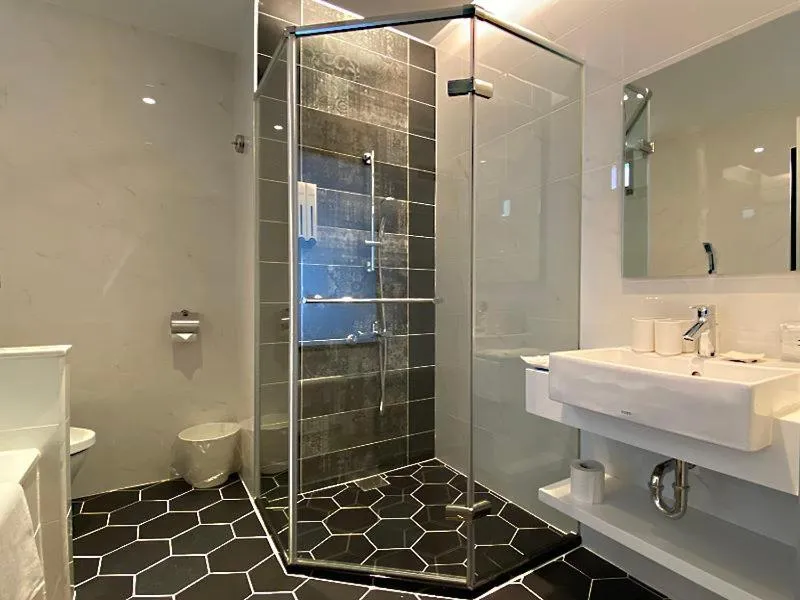 Bathroom in Champ De Rose Hotel