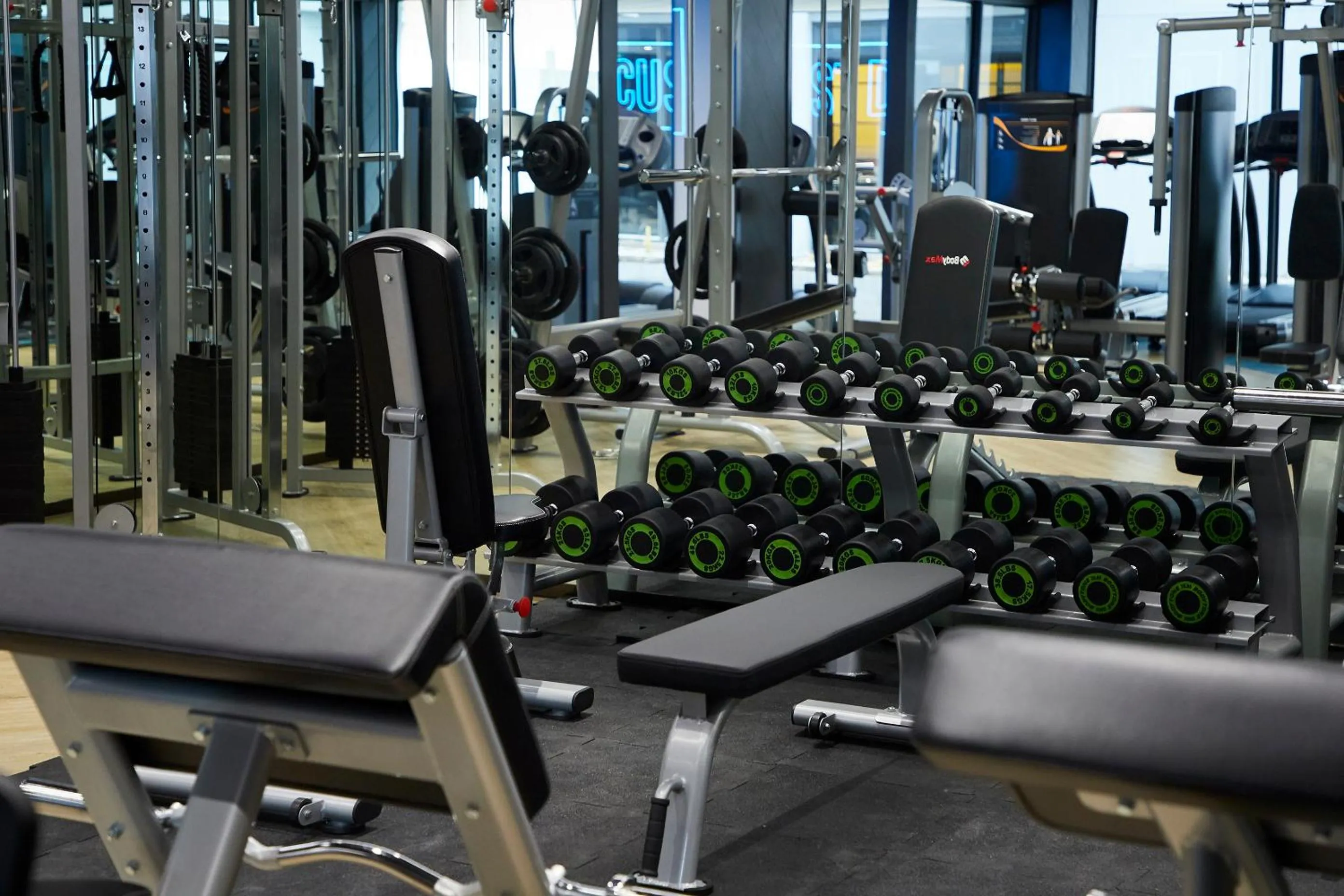 Fitness centre/facilities in The Quarter Silom by UHG