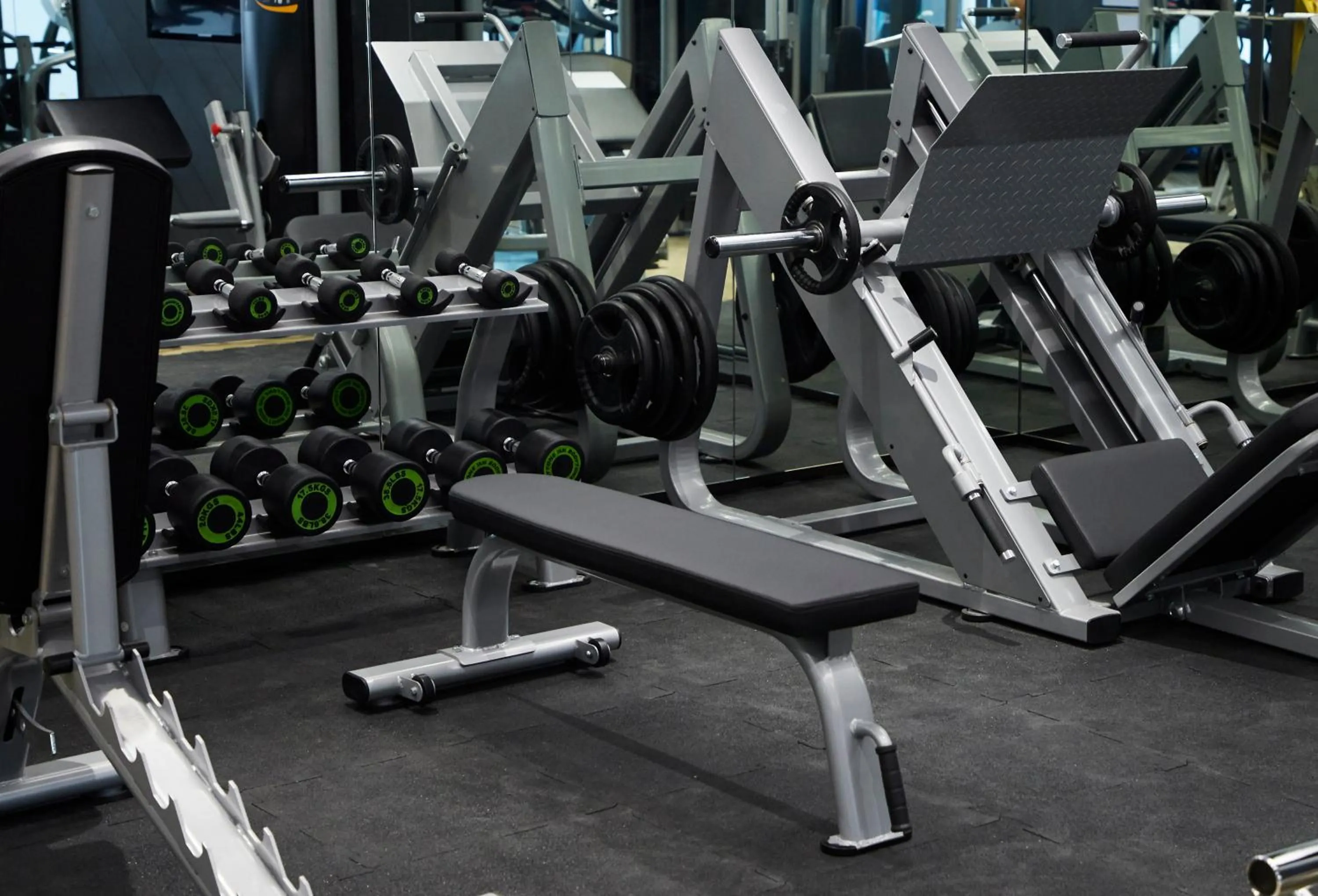 Fitness centre/facilities in The Quarter Silom by UHG