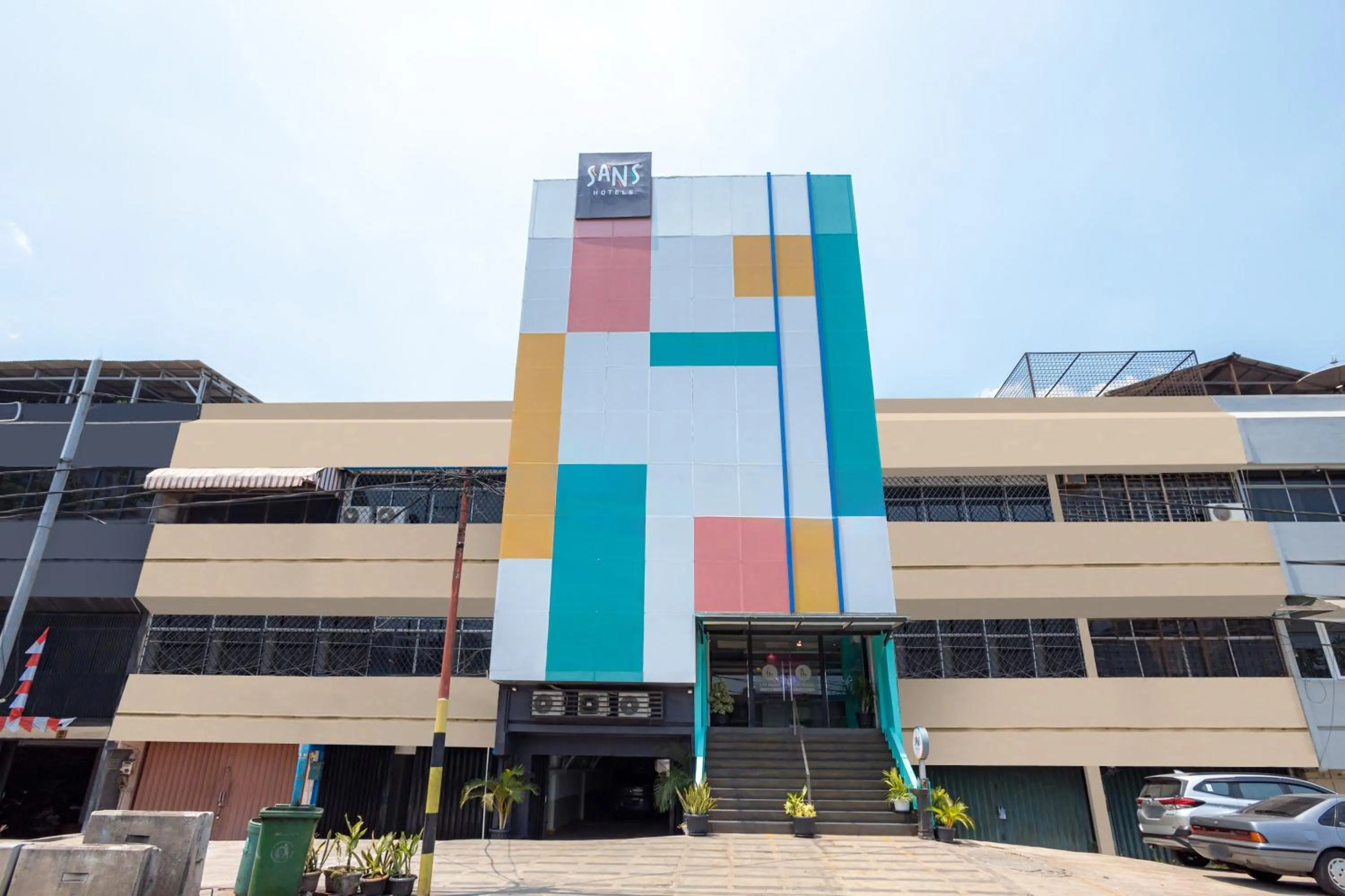 Property building in Sans Hotel Liv Ancol by RedDoorz