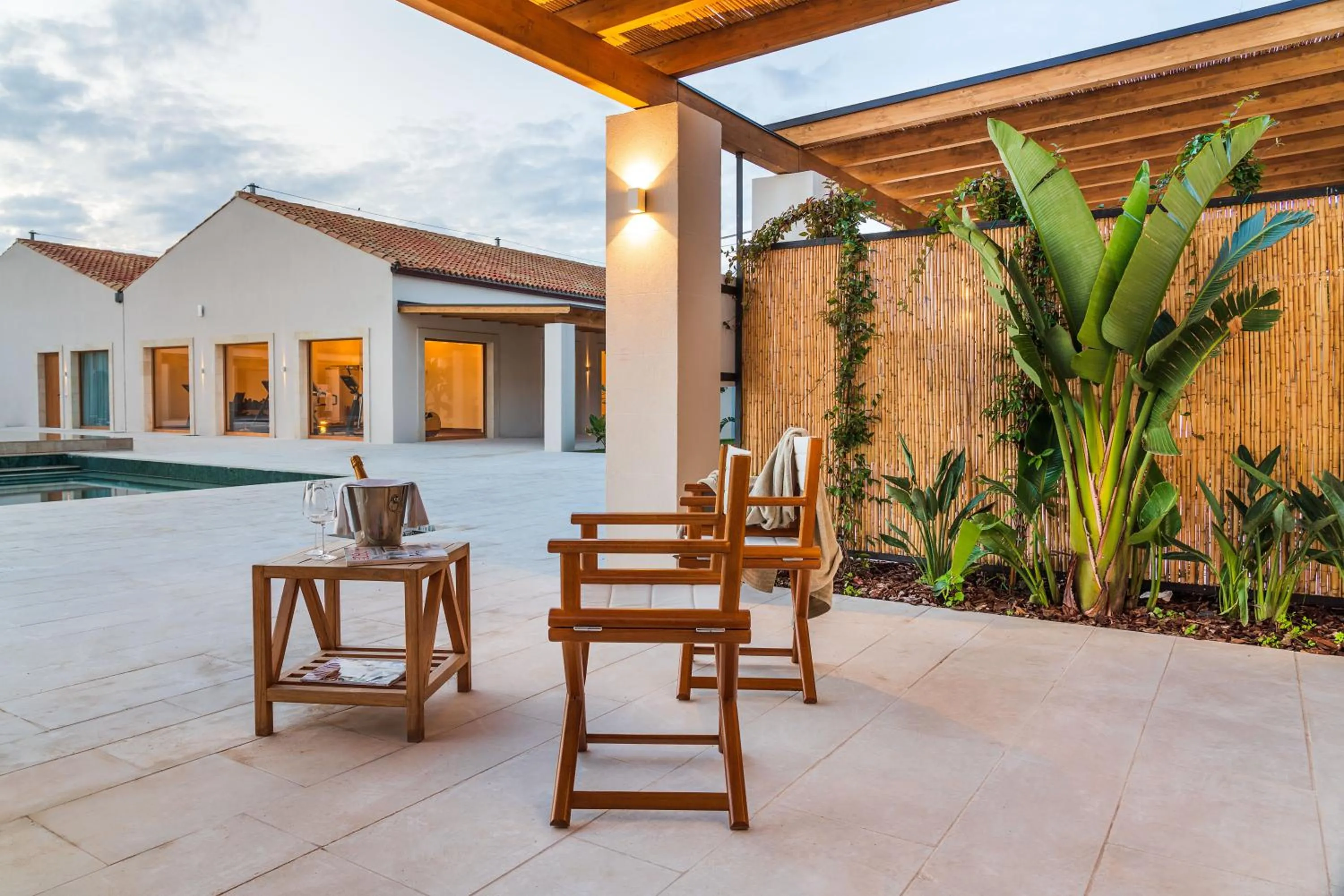Patio in Il San Corrado di Noto